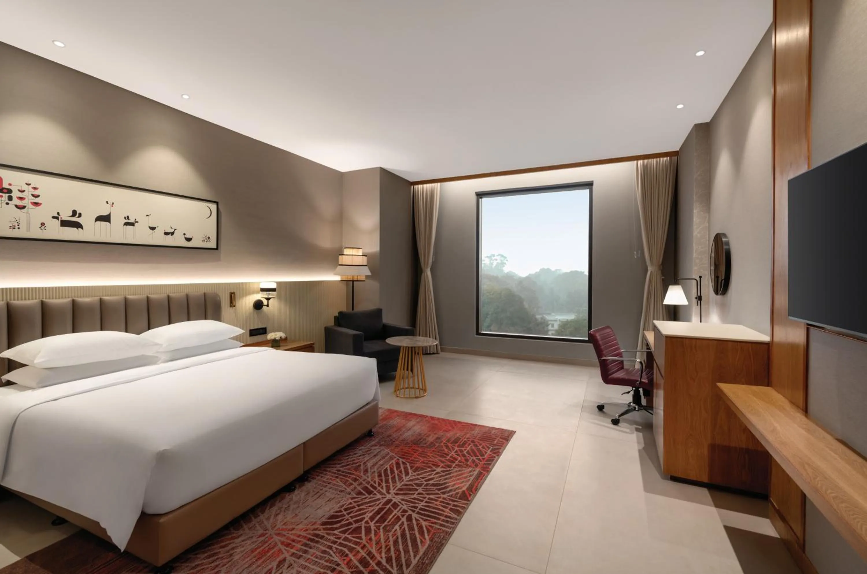 Bed in Ramada by Wyndham Ranchi
