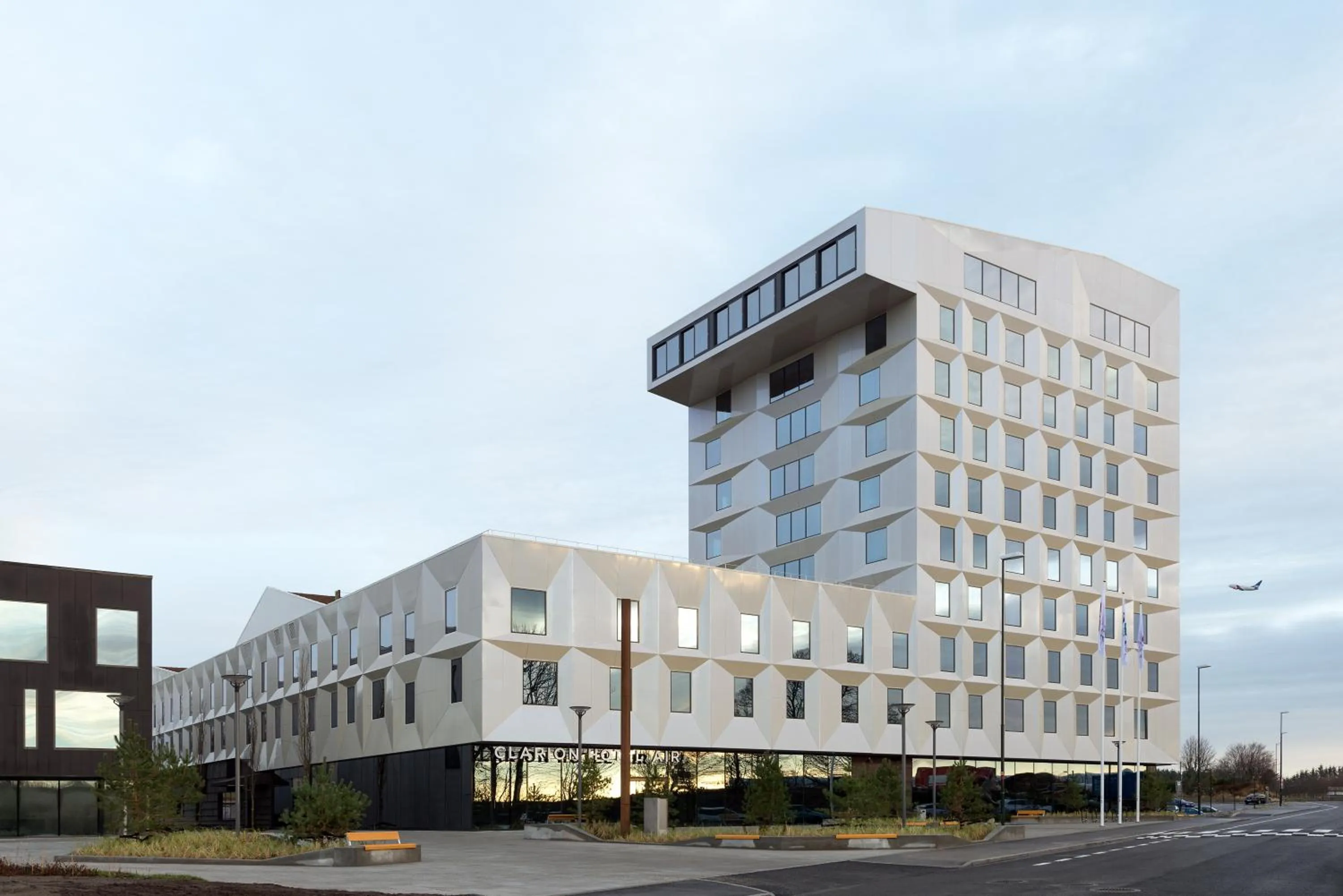 Facade/entrance in Clarion Hotel Air