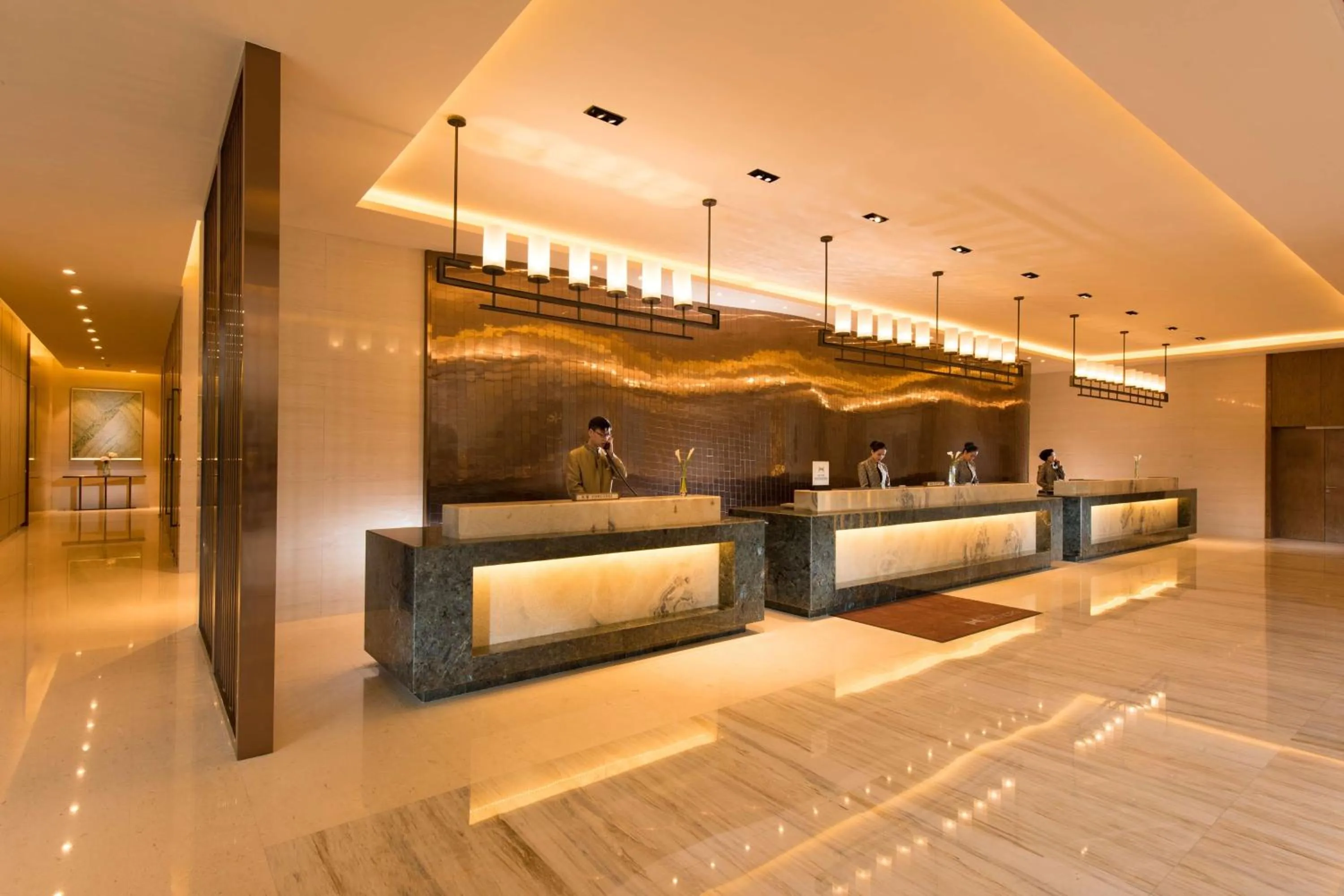 Lobby or reception in DoubleTree by Hilton Hotel Anshun