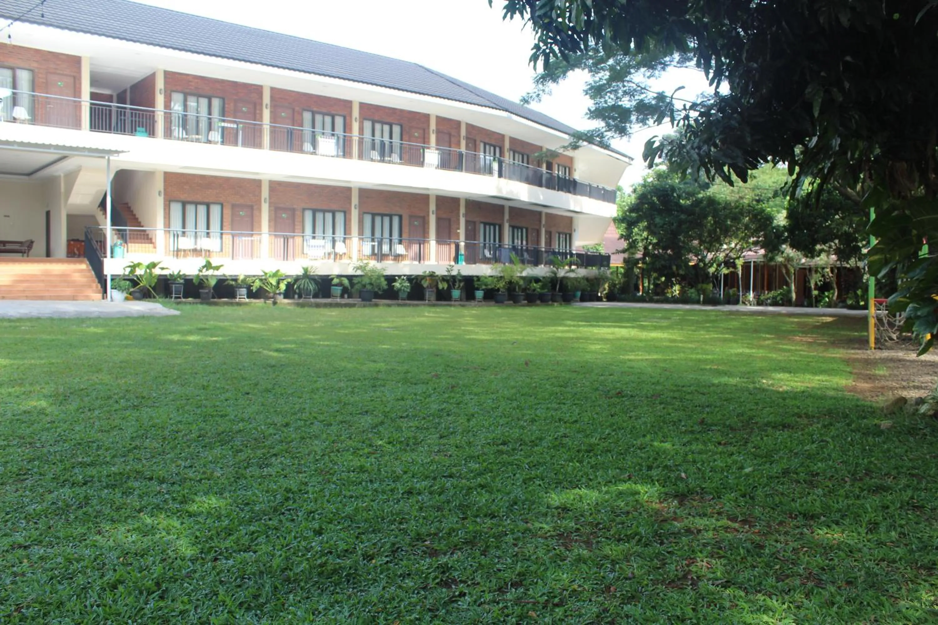 Garden view in Saung Dolken Syariah Resort & Hotel