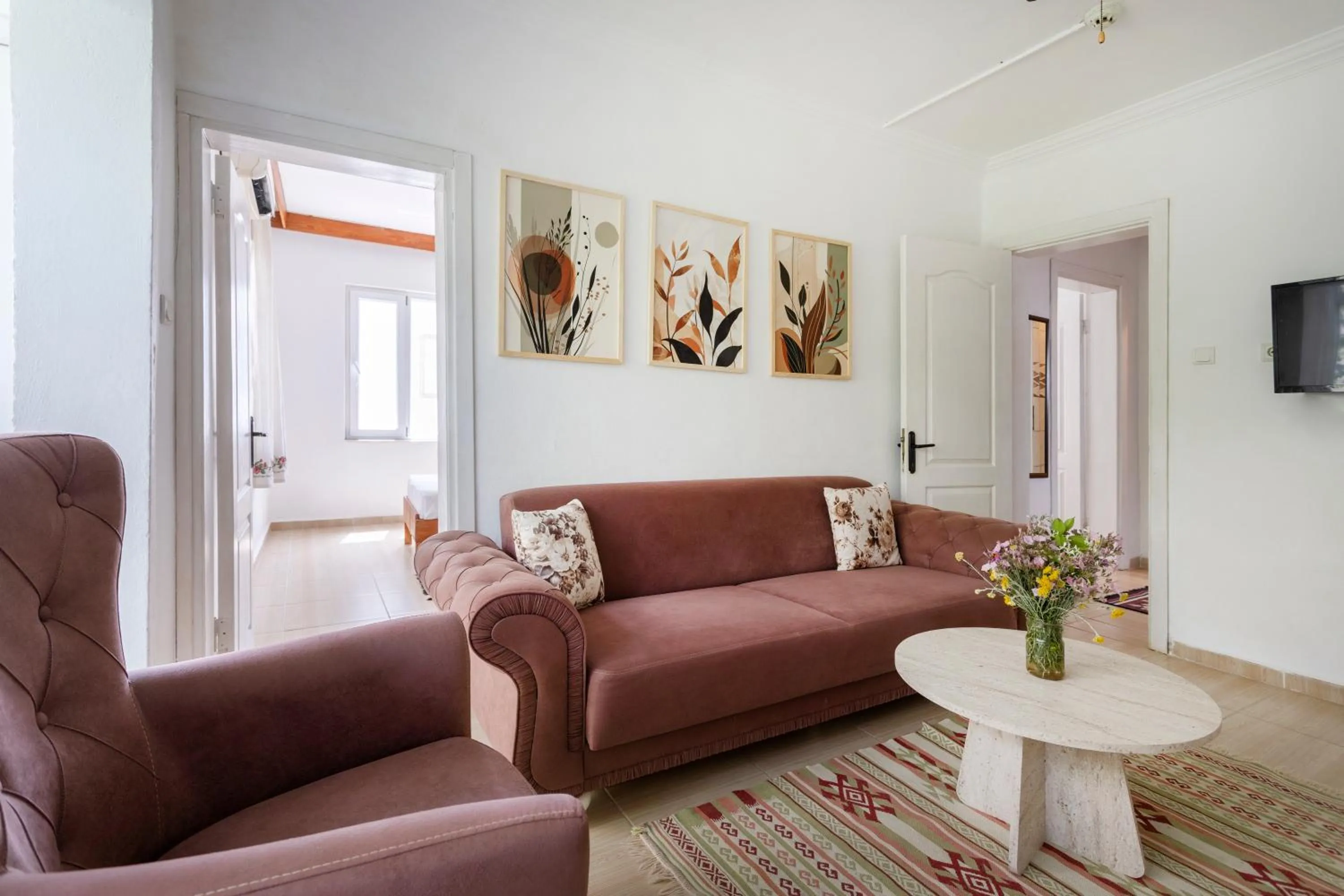 Living room in Kaya Apart Datca