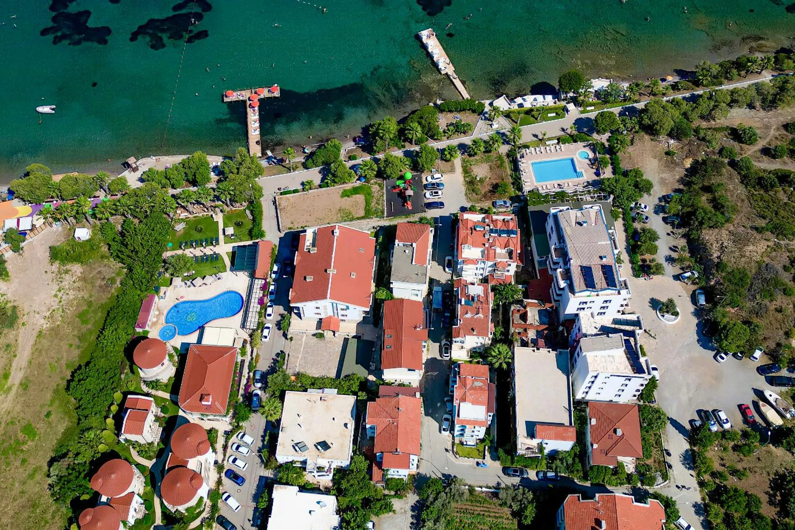 Bird's eye view in Kaya Apart Datca