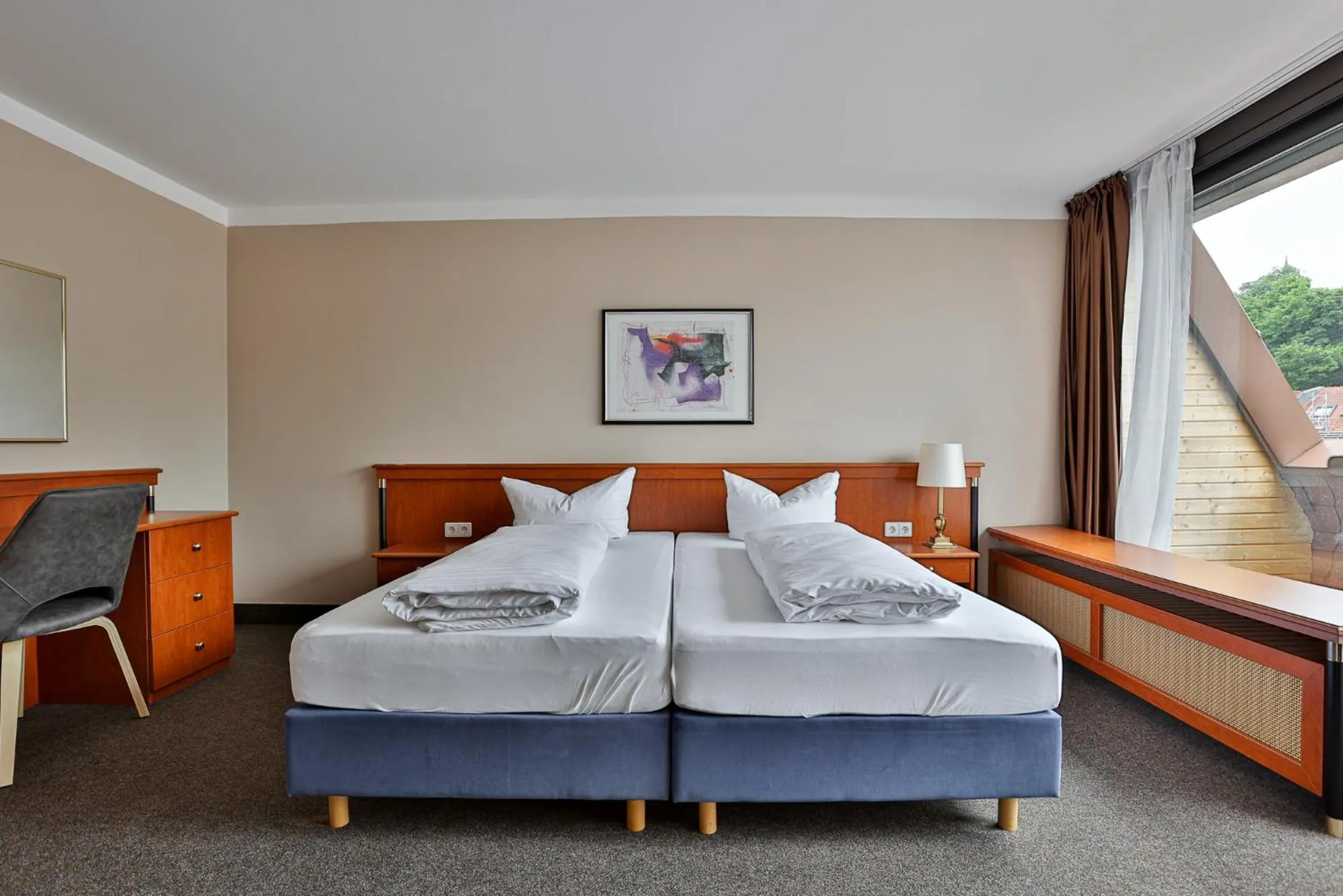 Photo of the whole room, Bed in Hotel Quellenhof