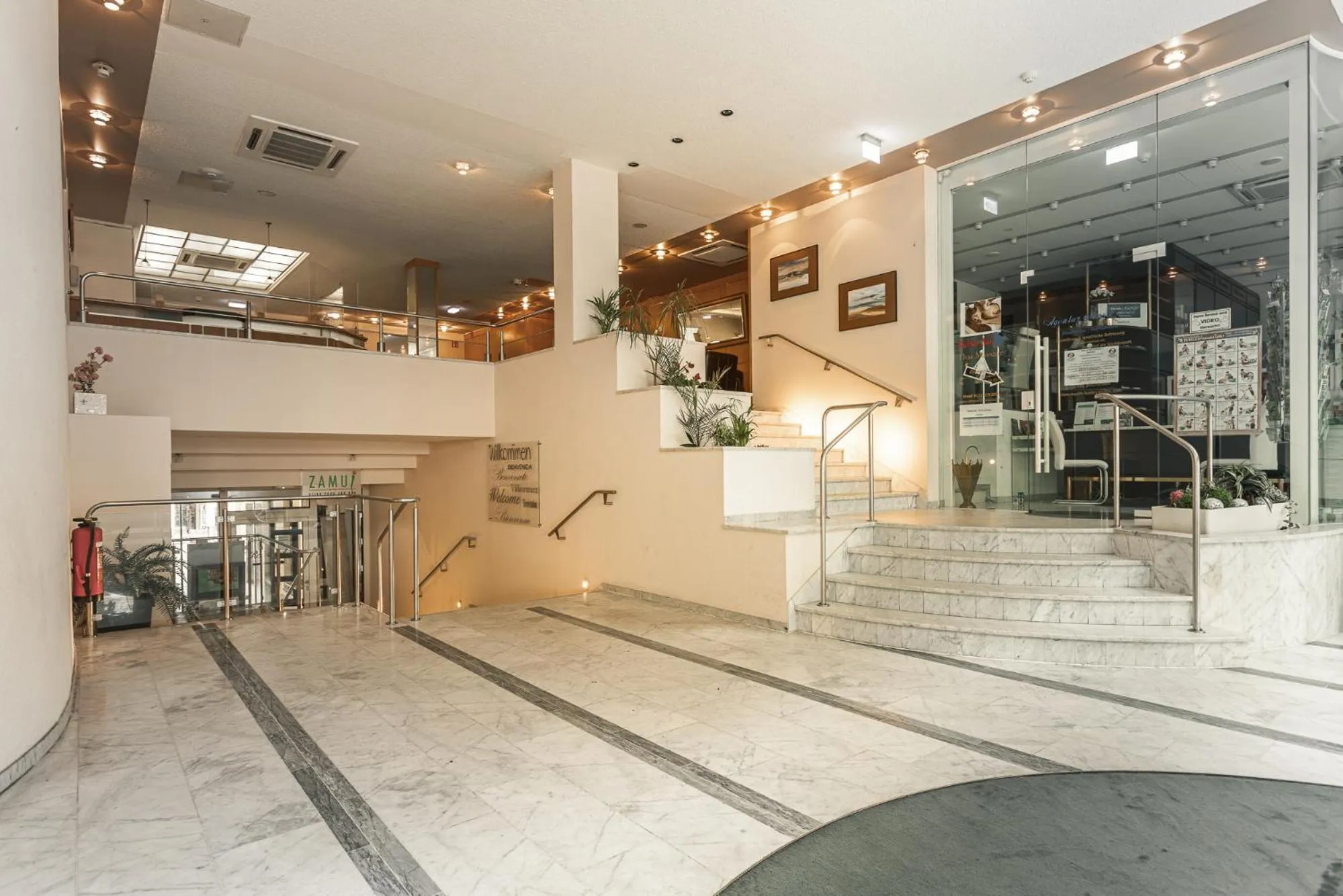 Lobby or reception in Hotel Quellenhof