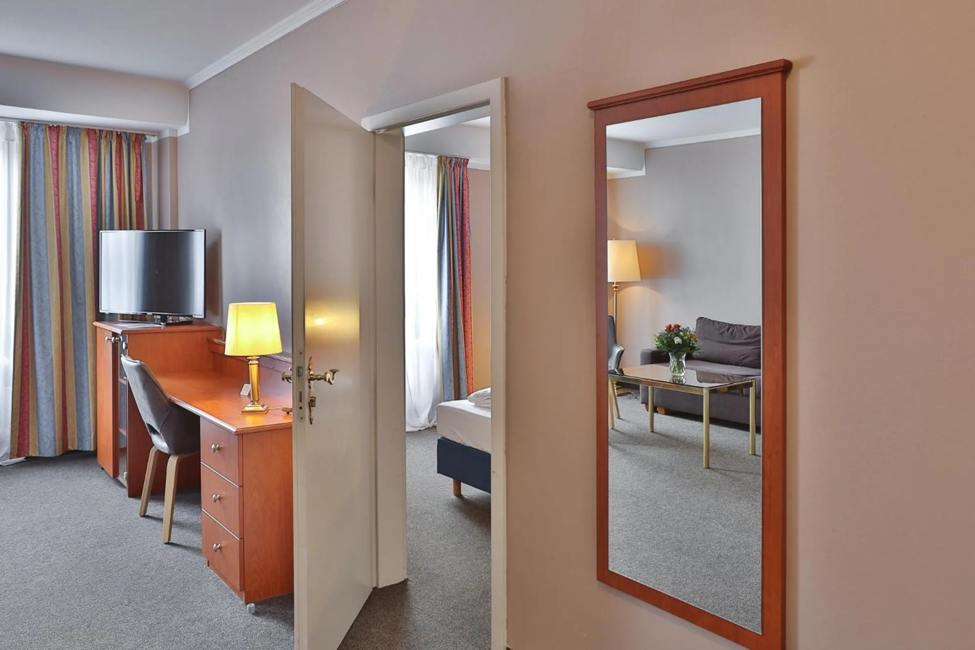 Photo of the whole room, Bed in Hotel Quellenhof