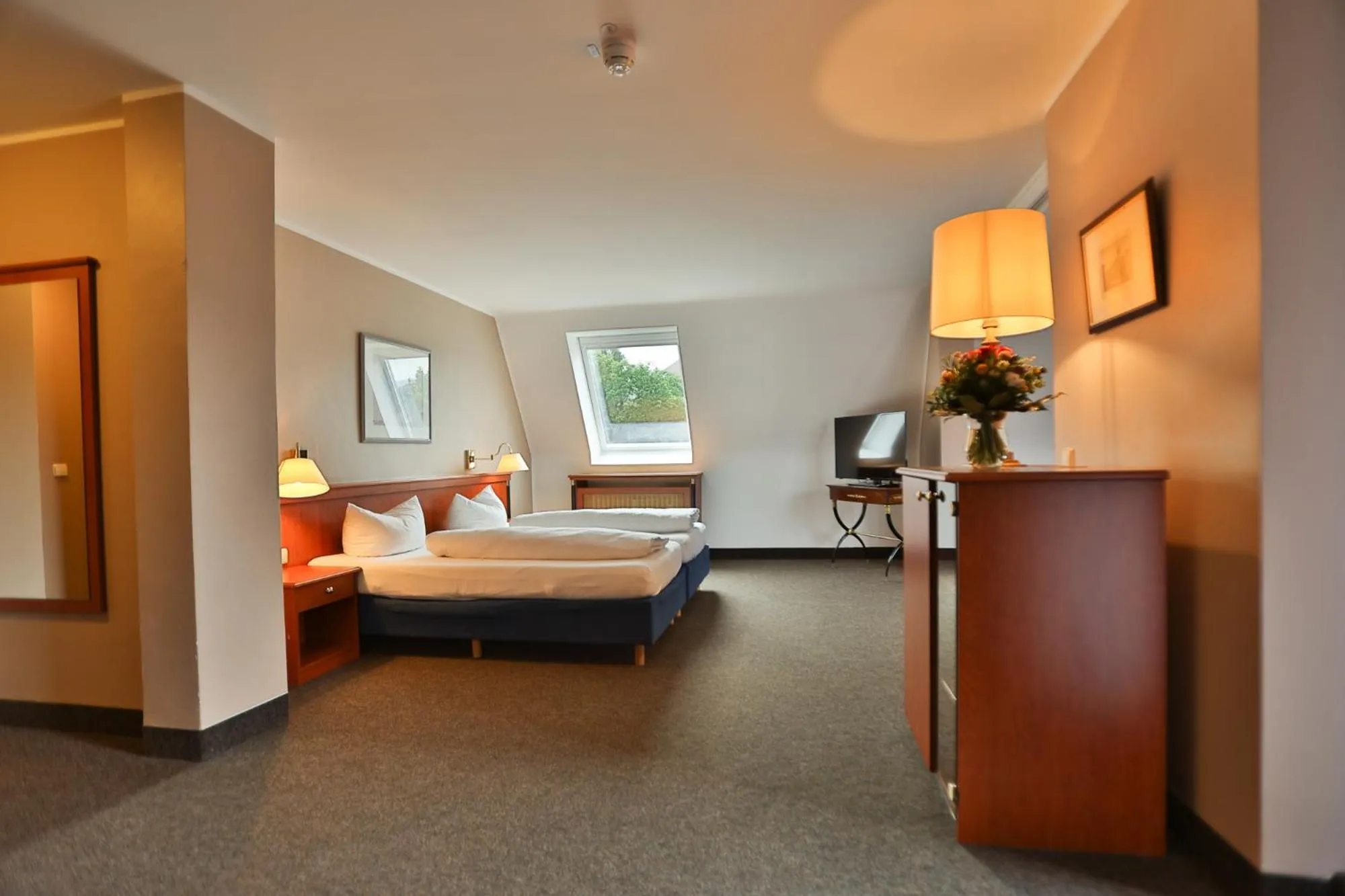 Photo of the whole room, Bed in Hotel Quellenhof