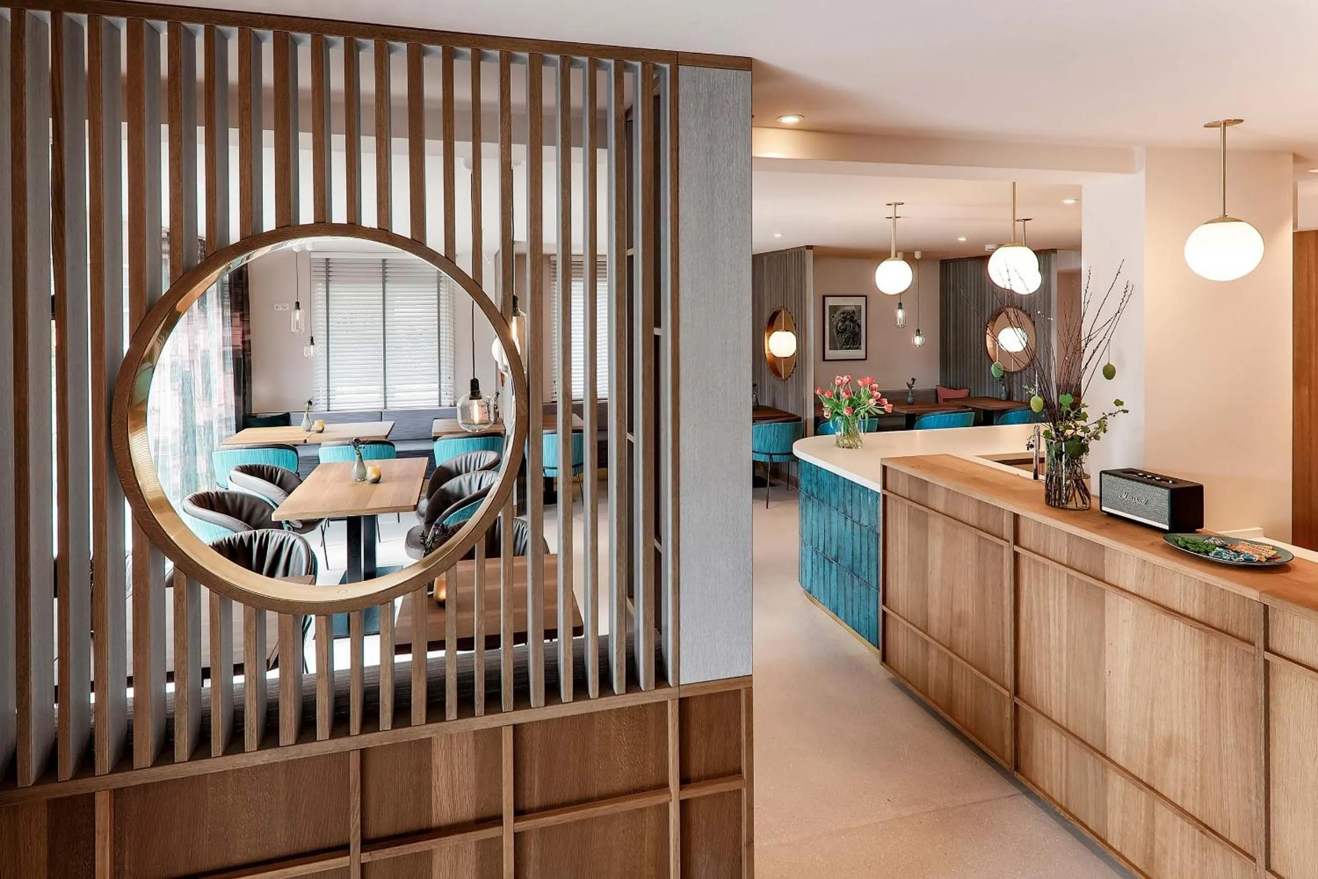 Lobby or reception in Hotel Astra Maris