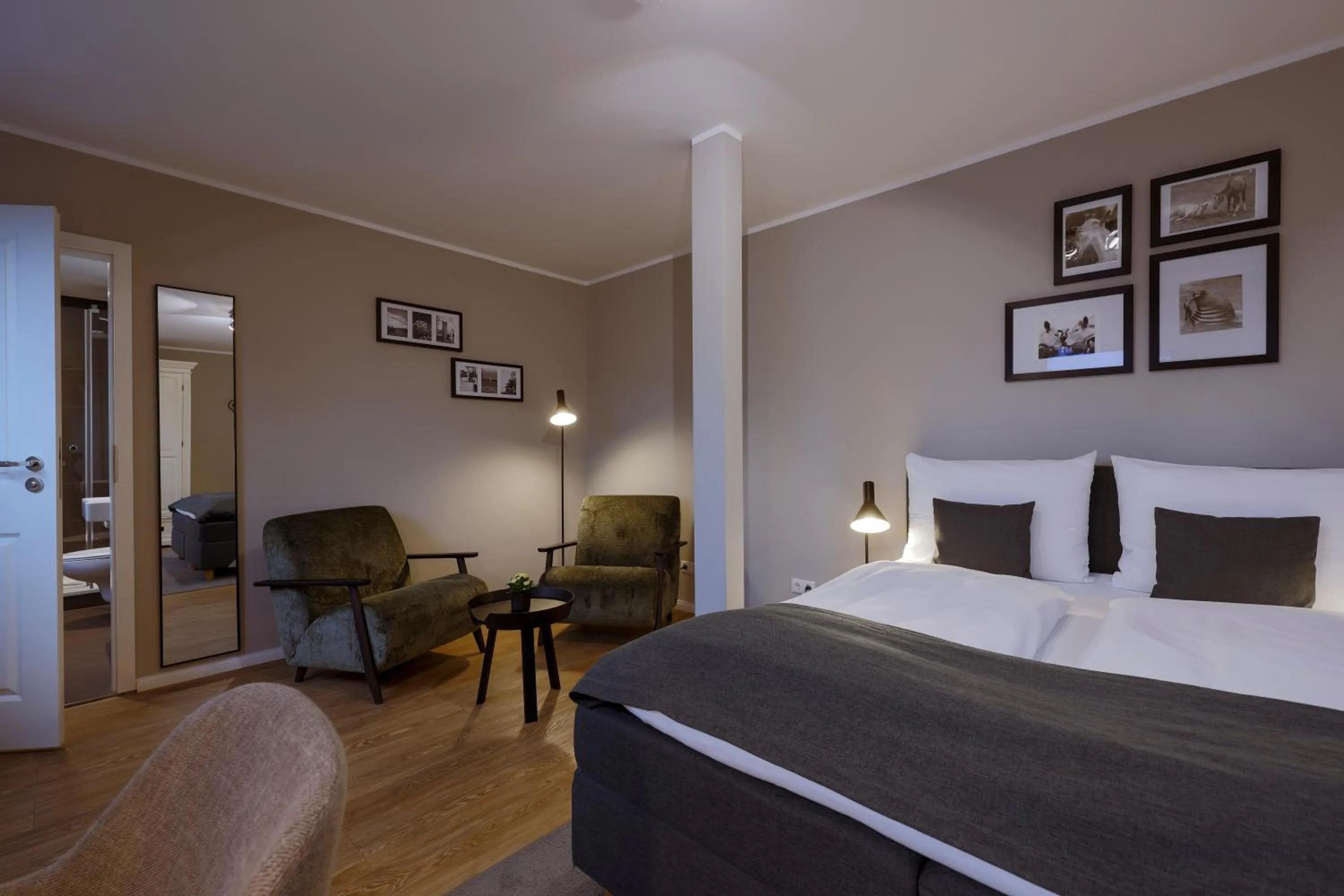 Bed in Hotel Astra Maris