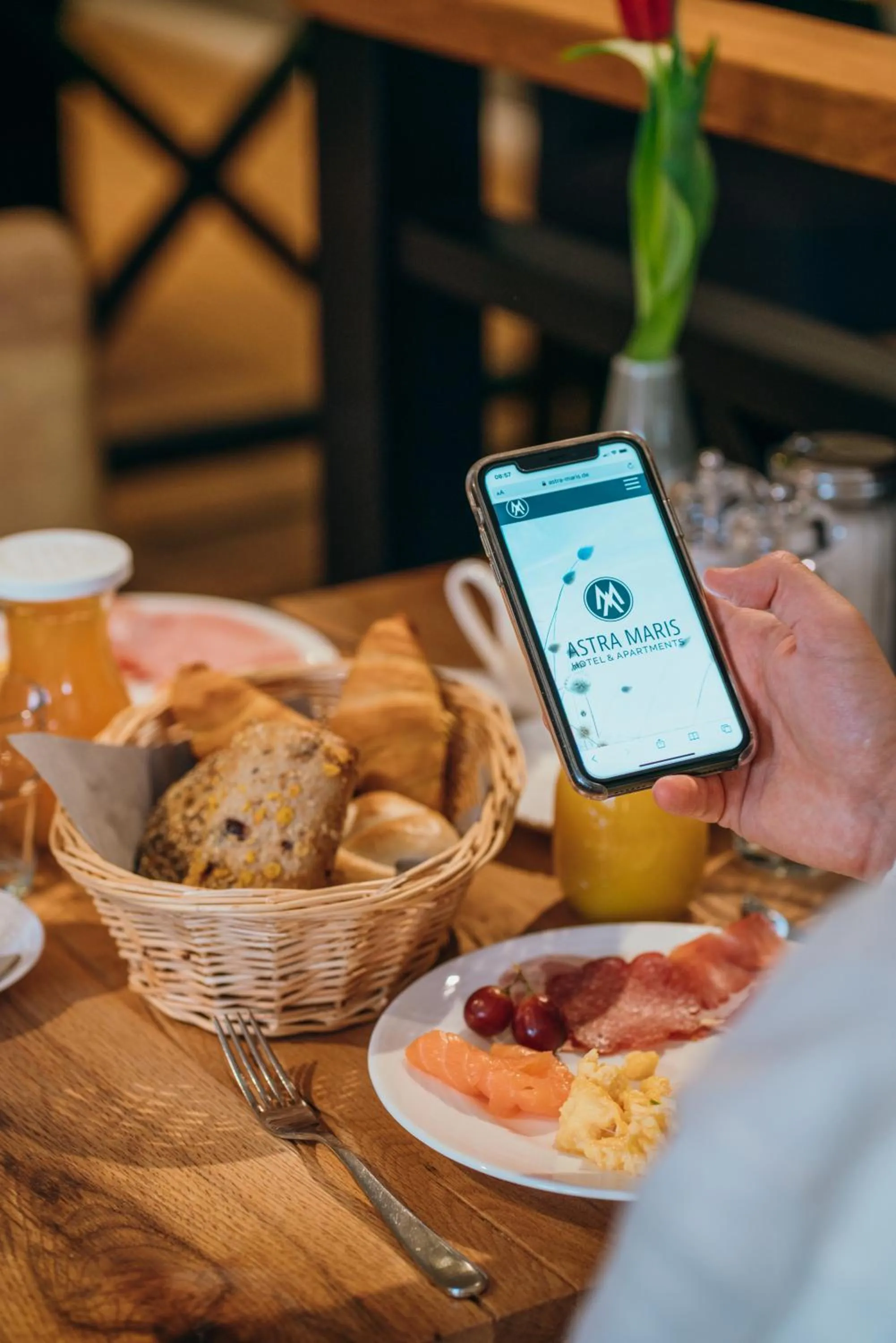 Breakfast in Hotel Astra Maris