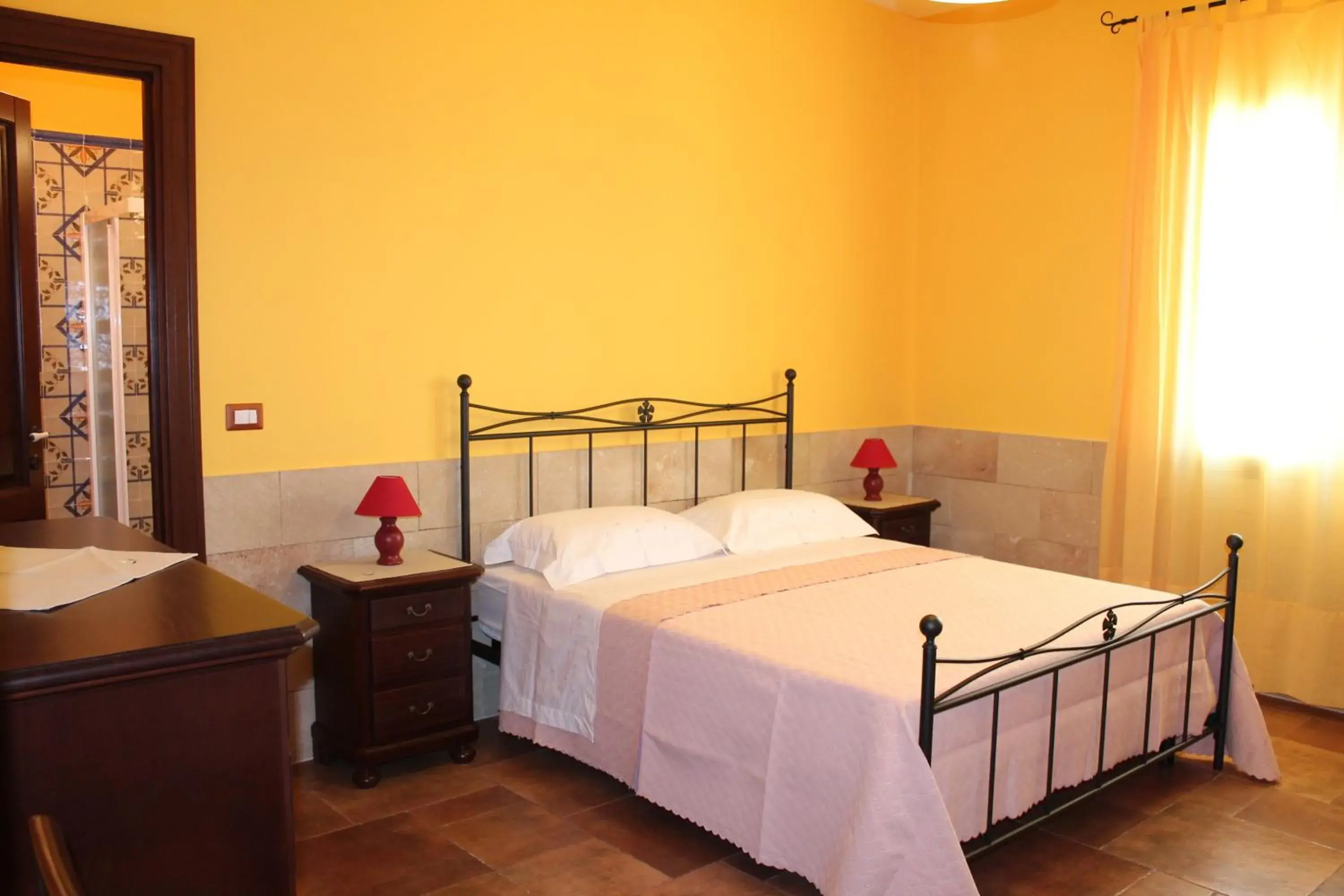 Double Room with Garden View in B&b Elda Salento Double Room with Garden View in B&b Elda Salento