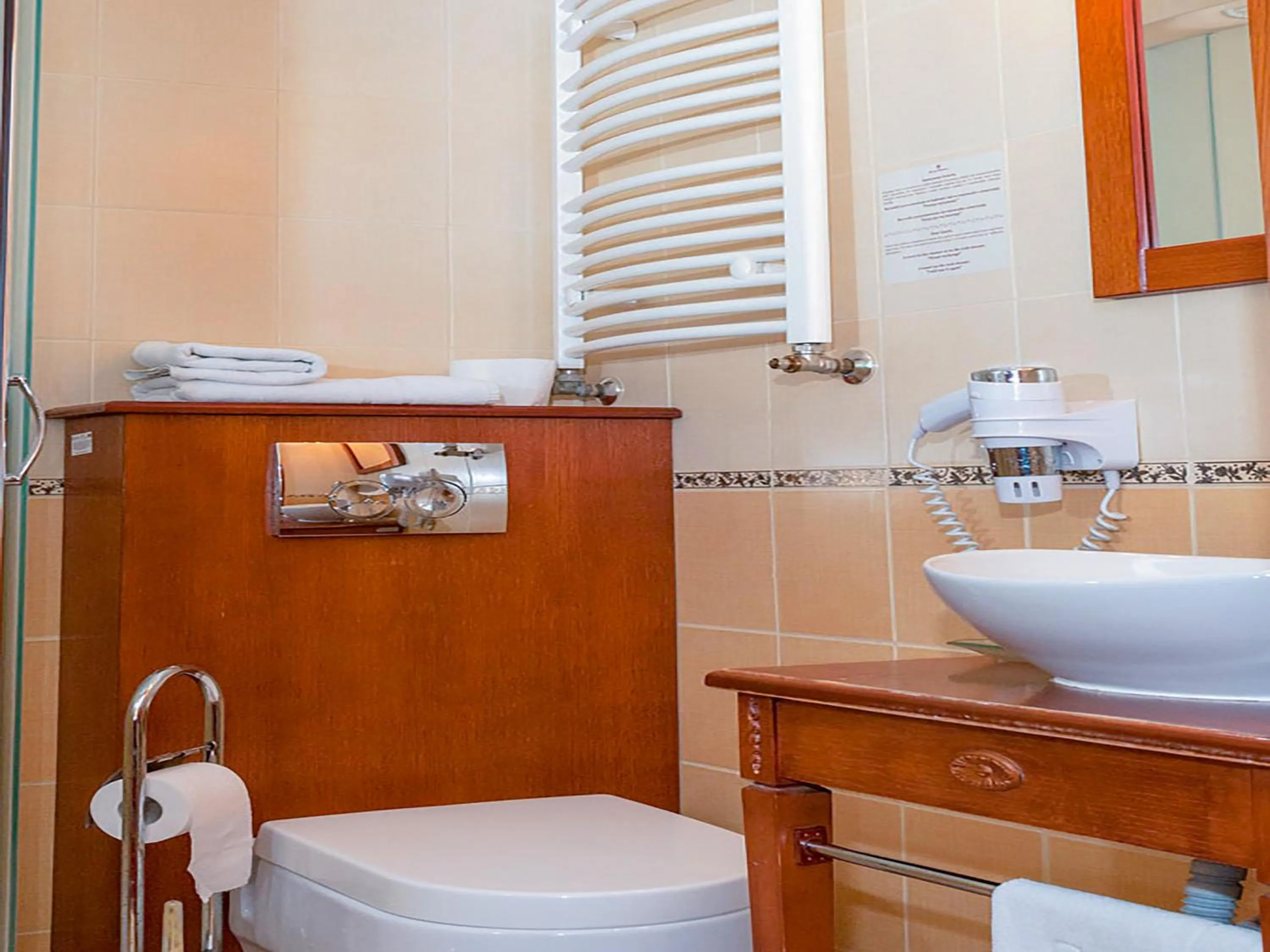 Shower in Hotel Korona