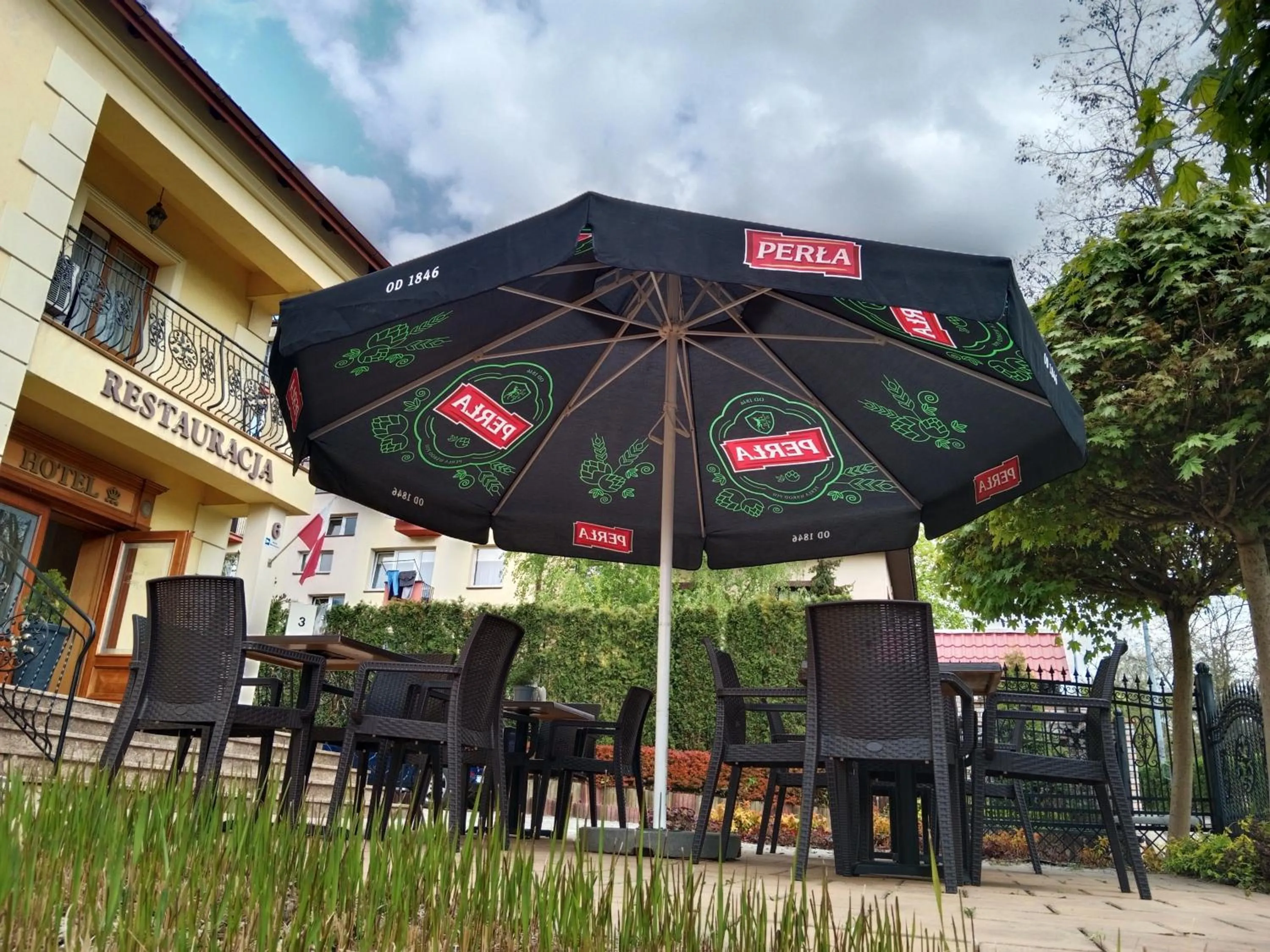 Balcony/Terrace in Hotel Korona