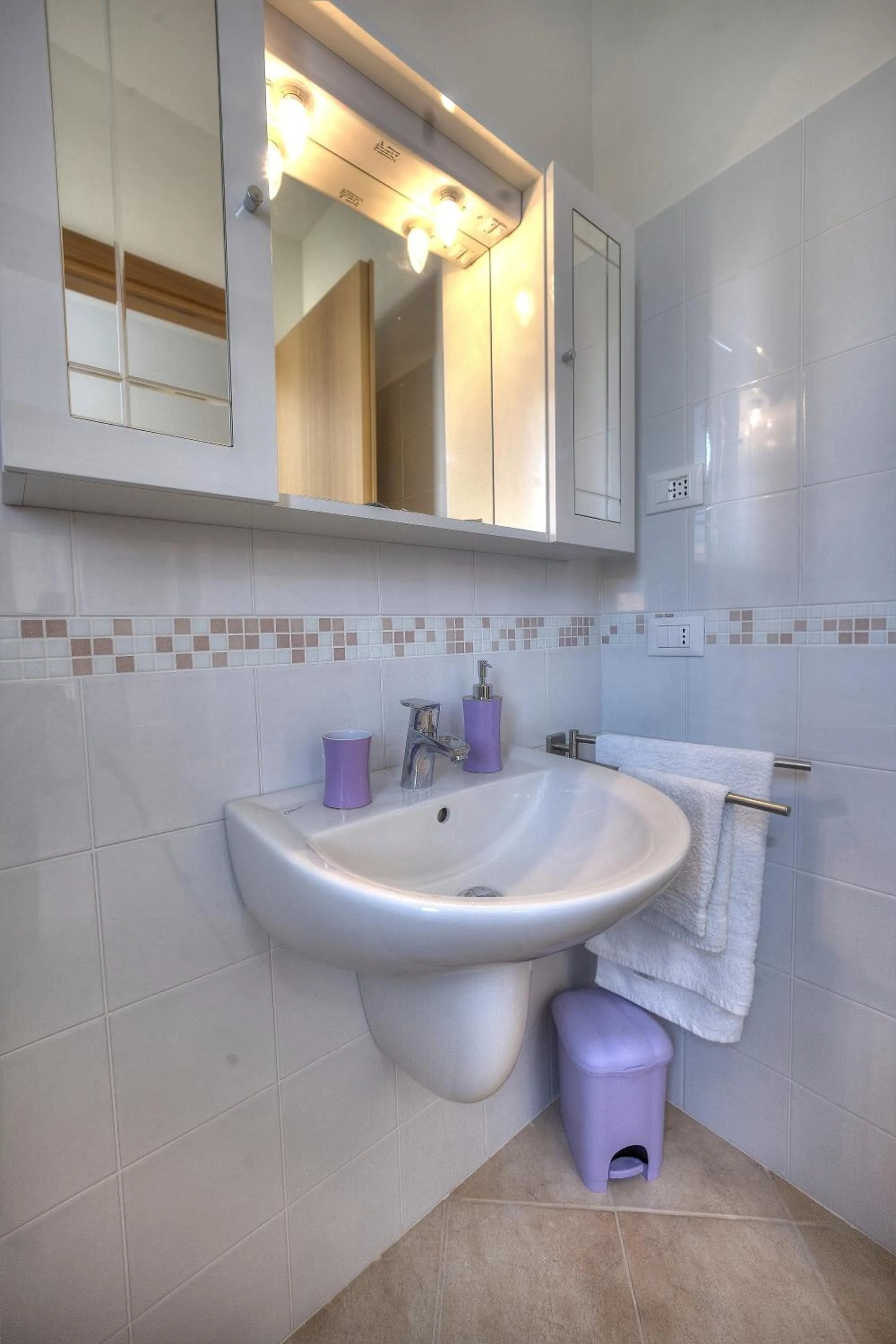 Bathroom in B&B Villa Flora