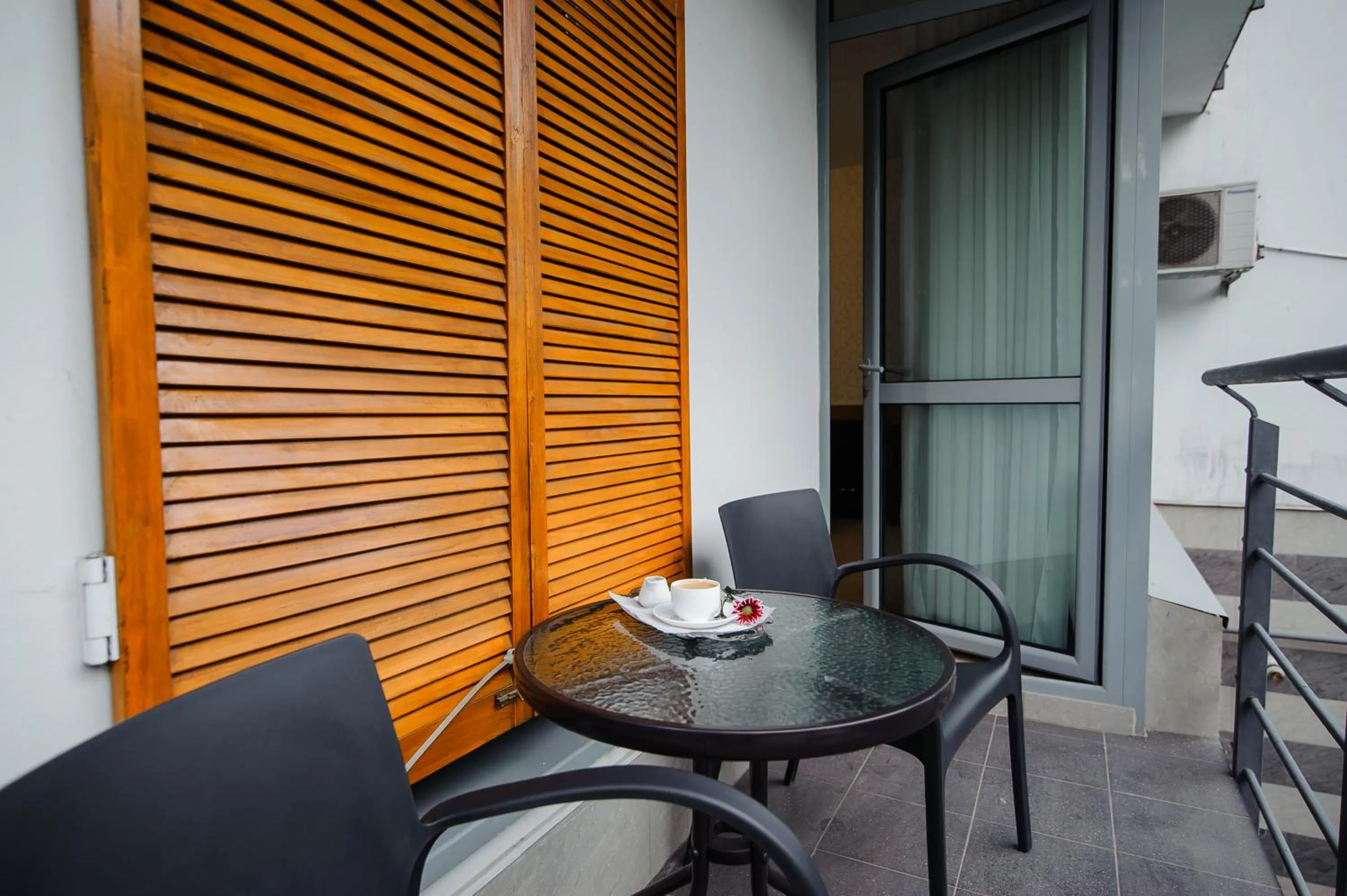 Balcony/Terrace in TipTop Hotel CITY CENTER