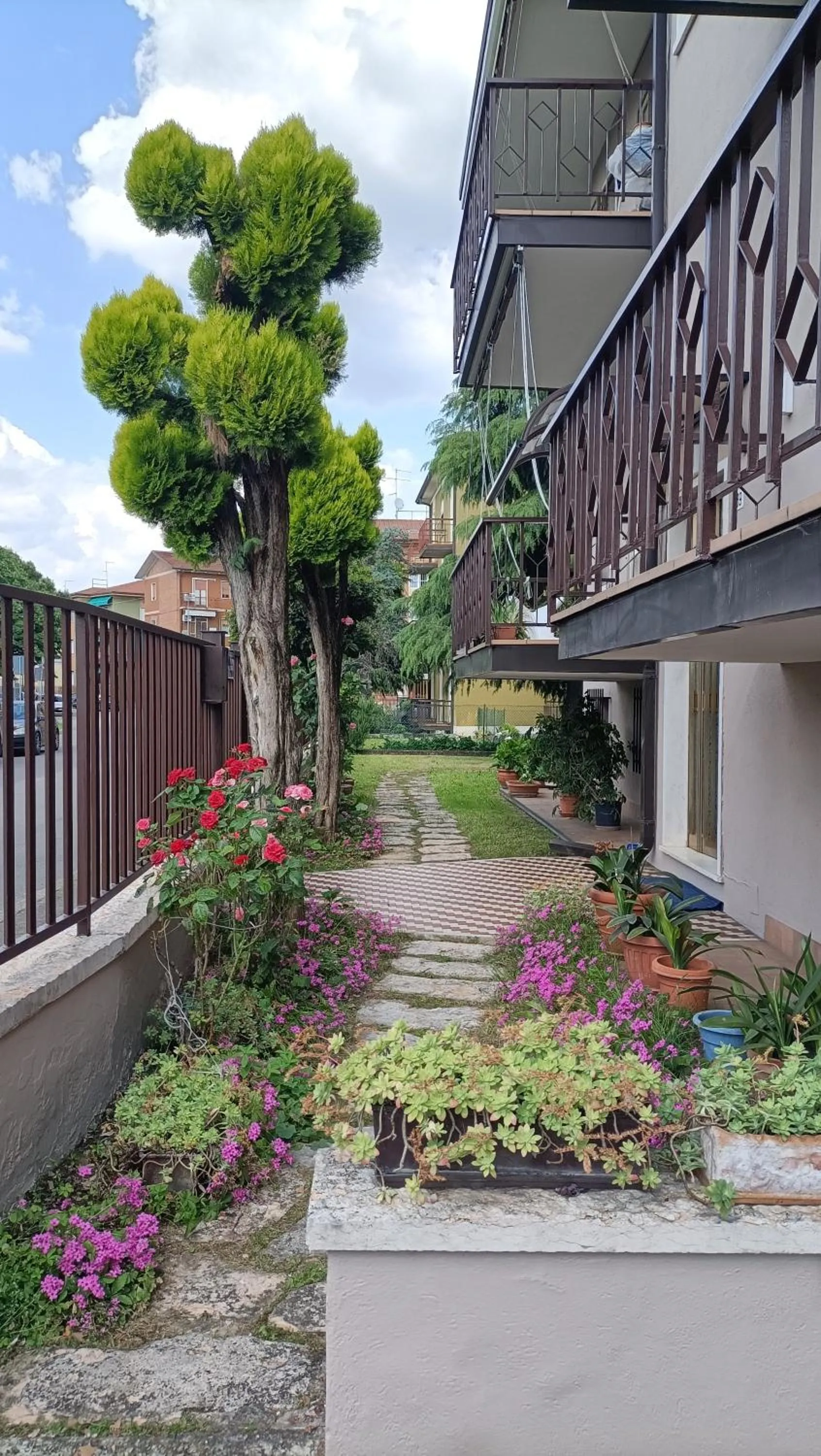 Garden view in B&B Il Mondo Di Ross