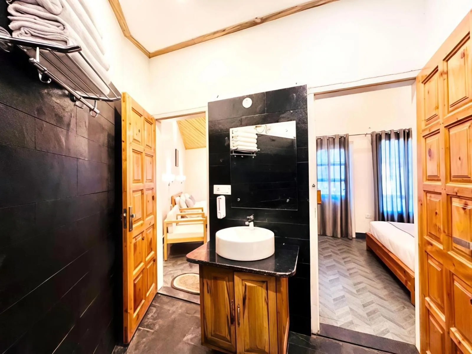 Shower in Hotel Dwaper A Premium Property Near Mall Road