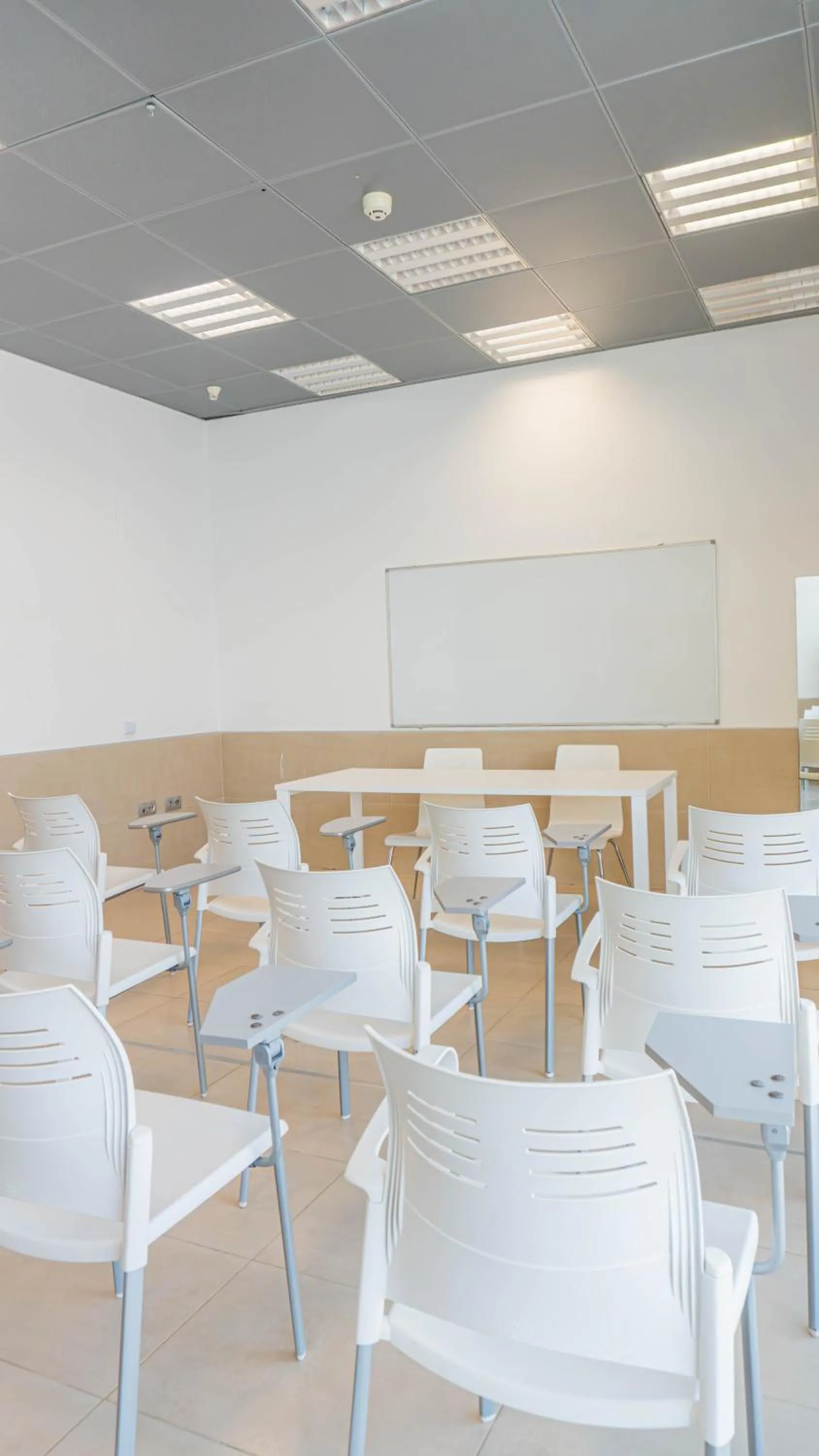 Seating area in Albergue Las Salinas