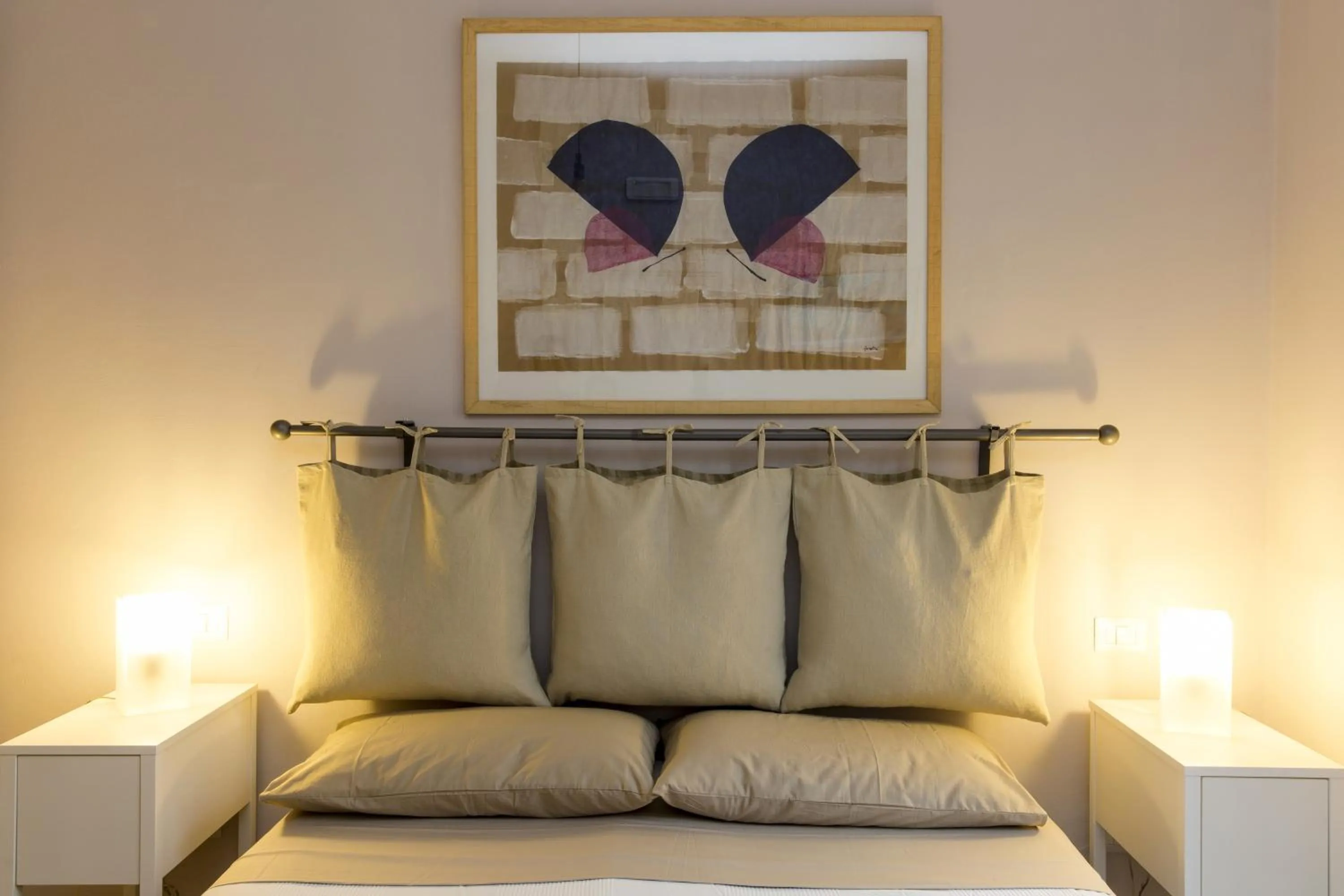 Decorative detail in Affittacamere Le Farfalle