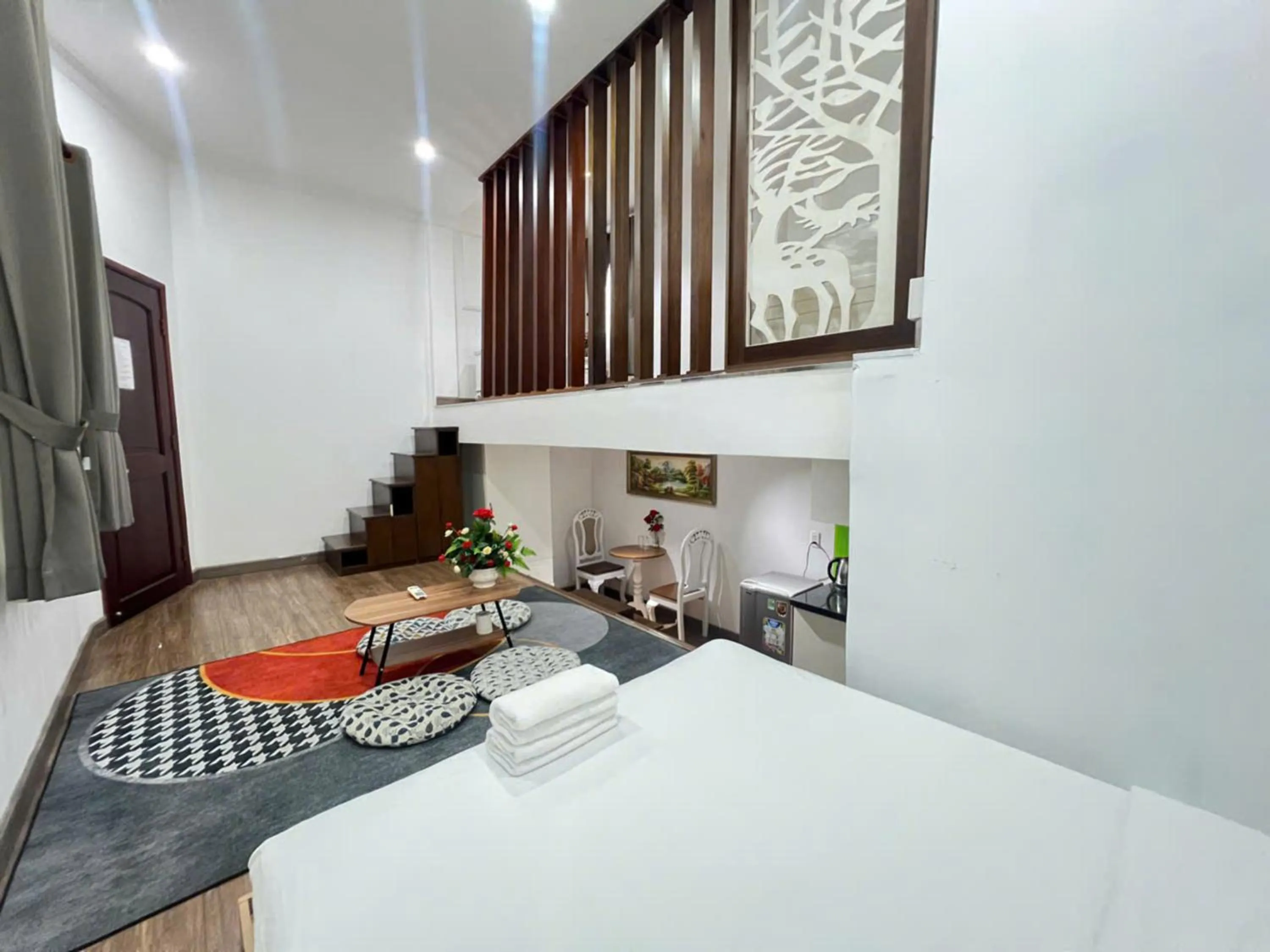 Living room in StayX Saigon Center