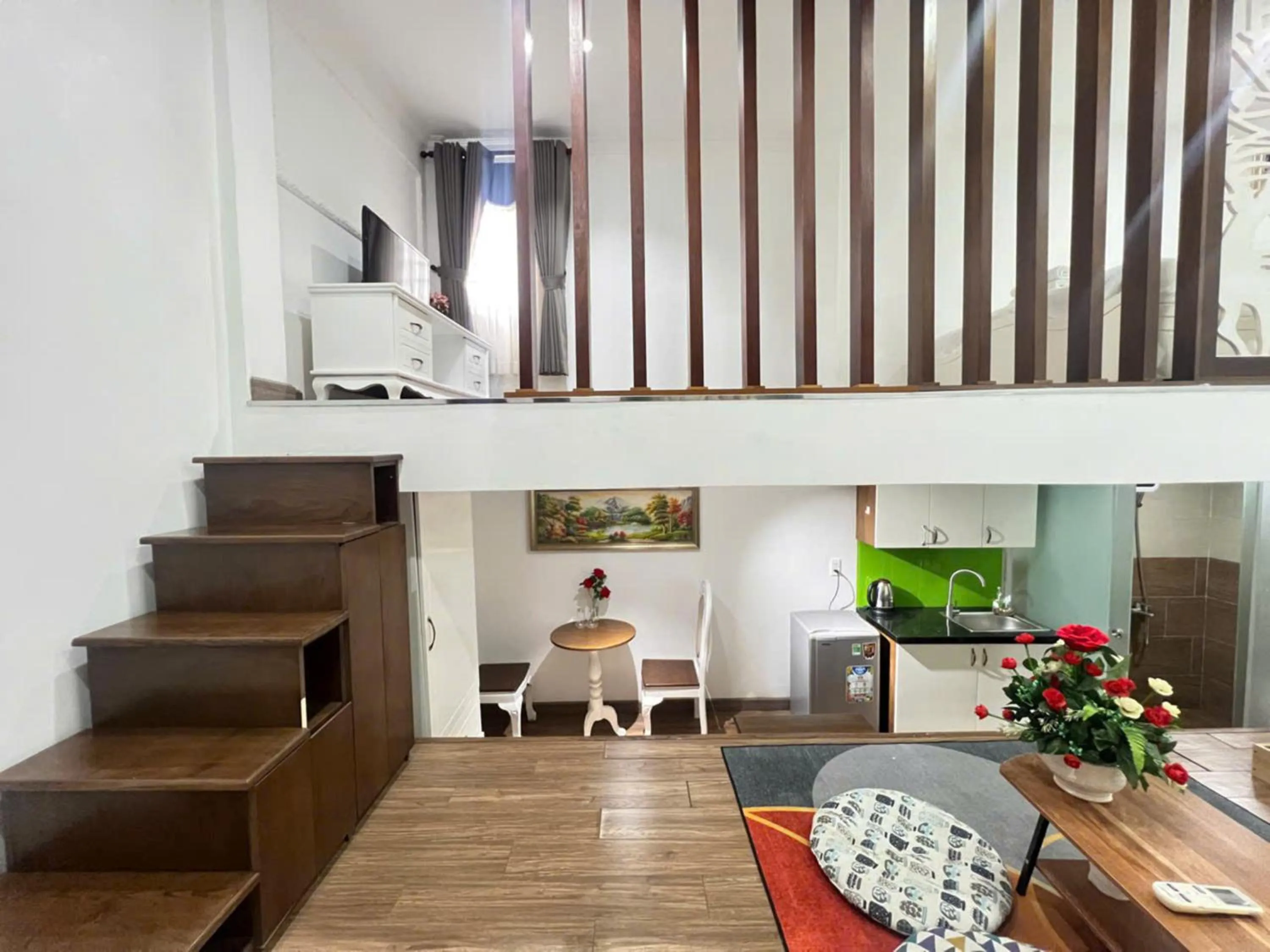 Living room in StayX Saigon Center