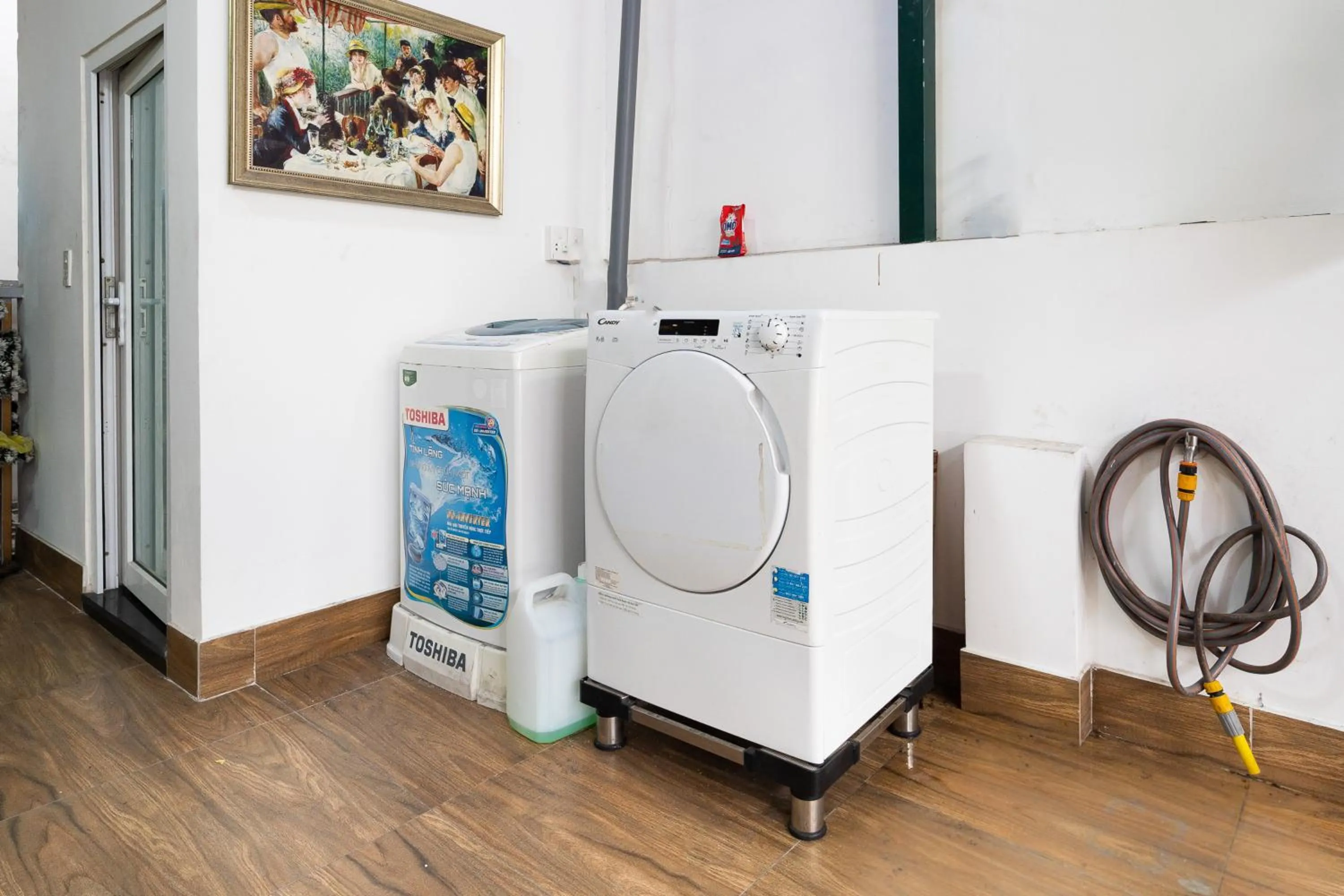 washing machine in StayX Saigon Center