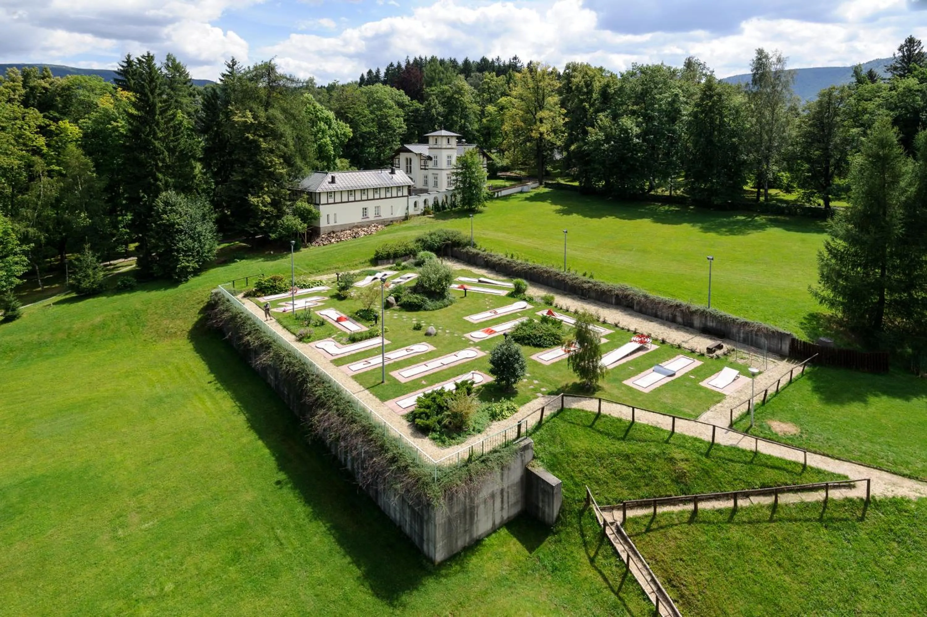 Minigolf in Spa Resort Libverda - Hotel Lesní Zátiší