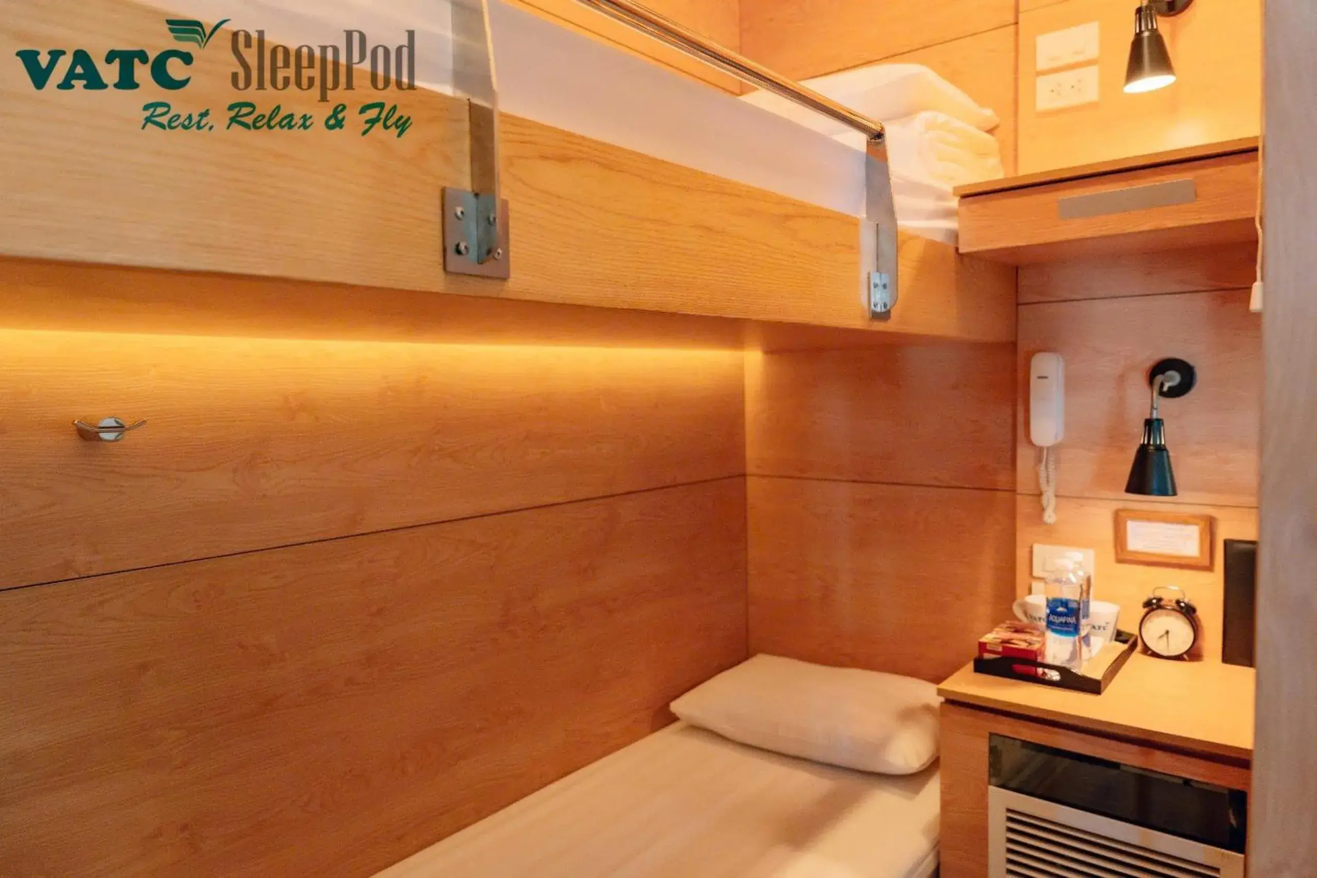 Twin Room in VATC Sleep Pod Terminal 2 Twin Room in VATC Sleep Pod Terminal 2
