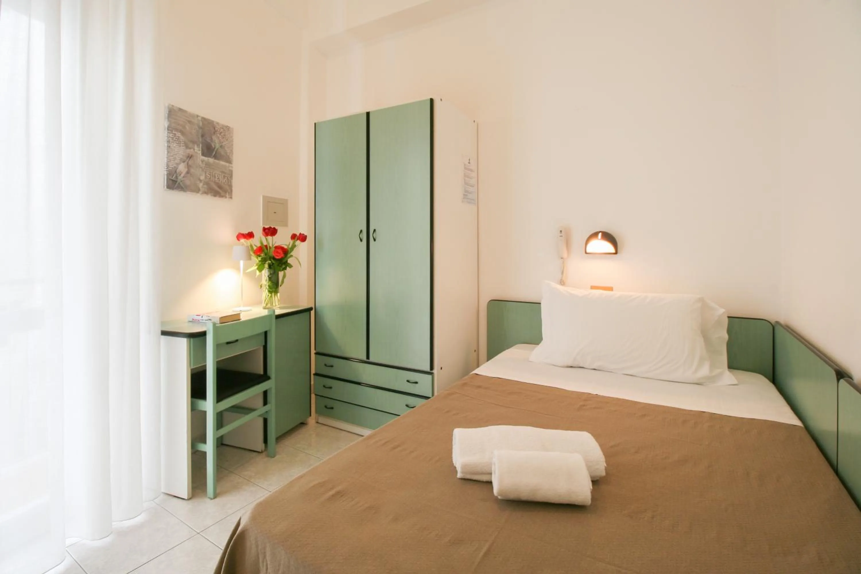 Bed in Ambra Hotel Cattolica