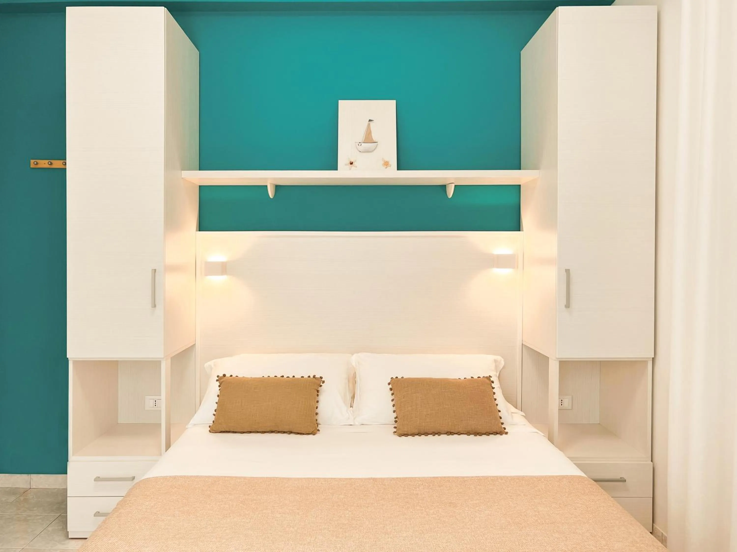 Bed in Ambra Hotel Cattolica