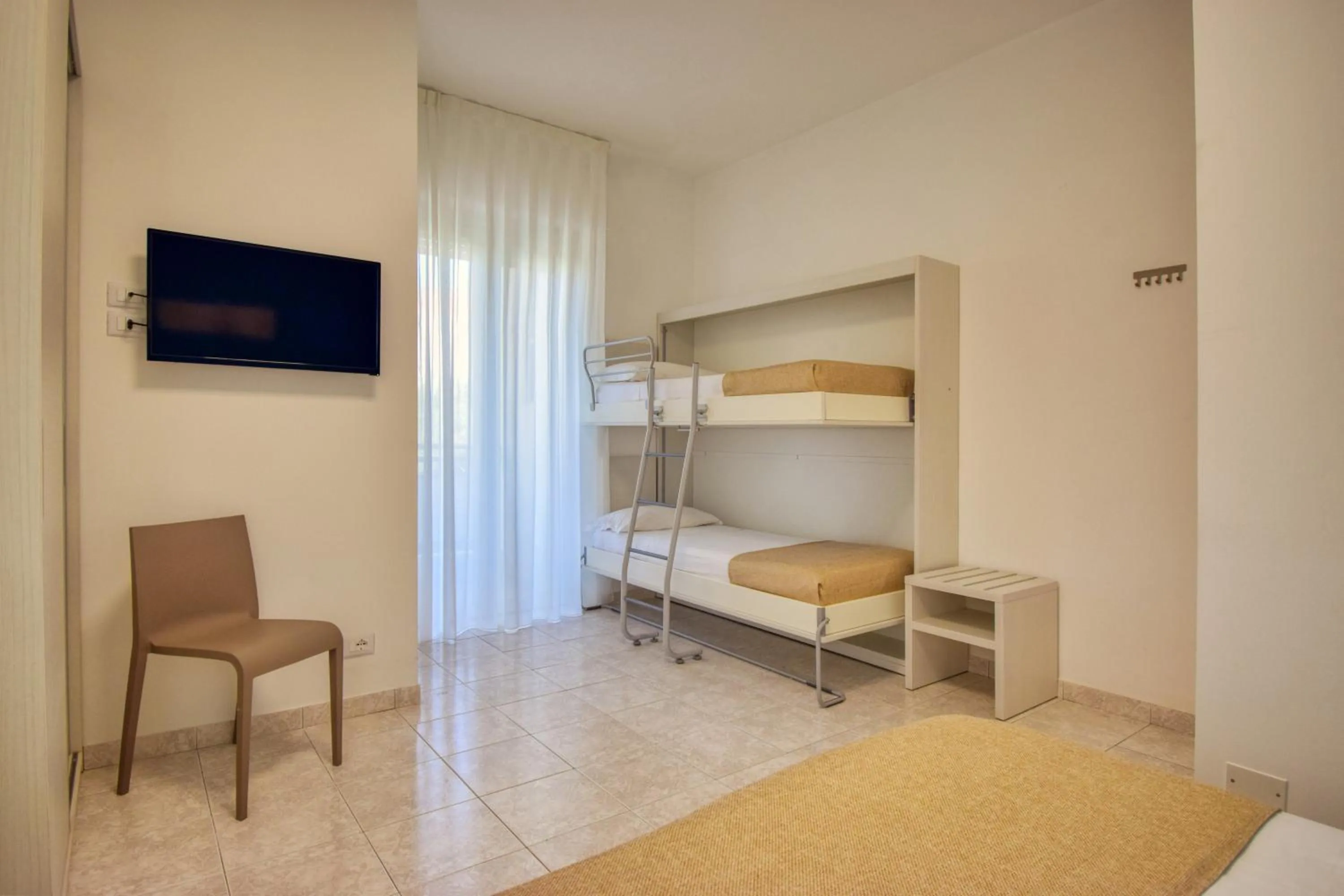 Bed in Ambra Hotel Cattolica