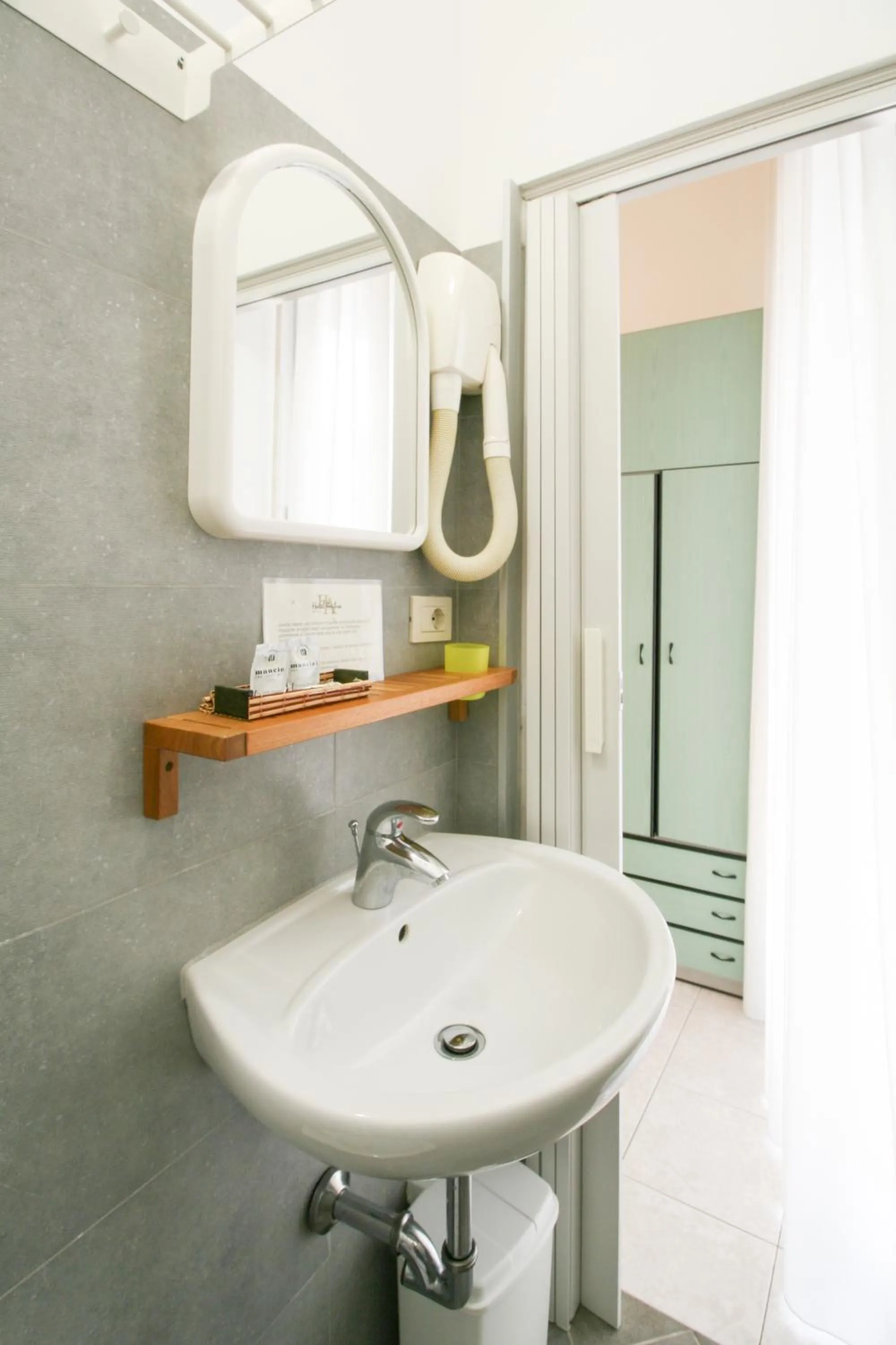 Bathroom in Ambra Hotel Cattolica