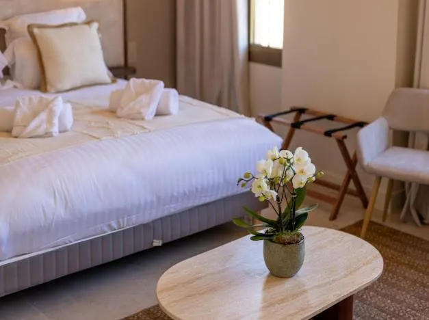 Bed in Hôtel Lou Juan