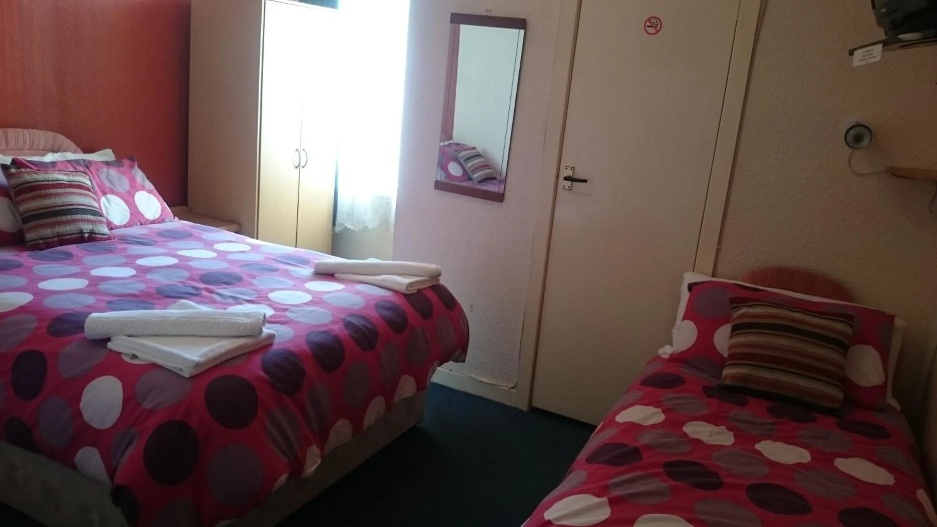 Bed in Tulip Hotel Blackpool