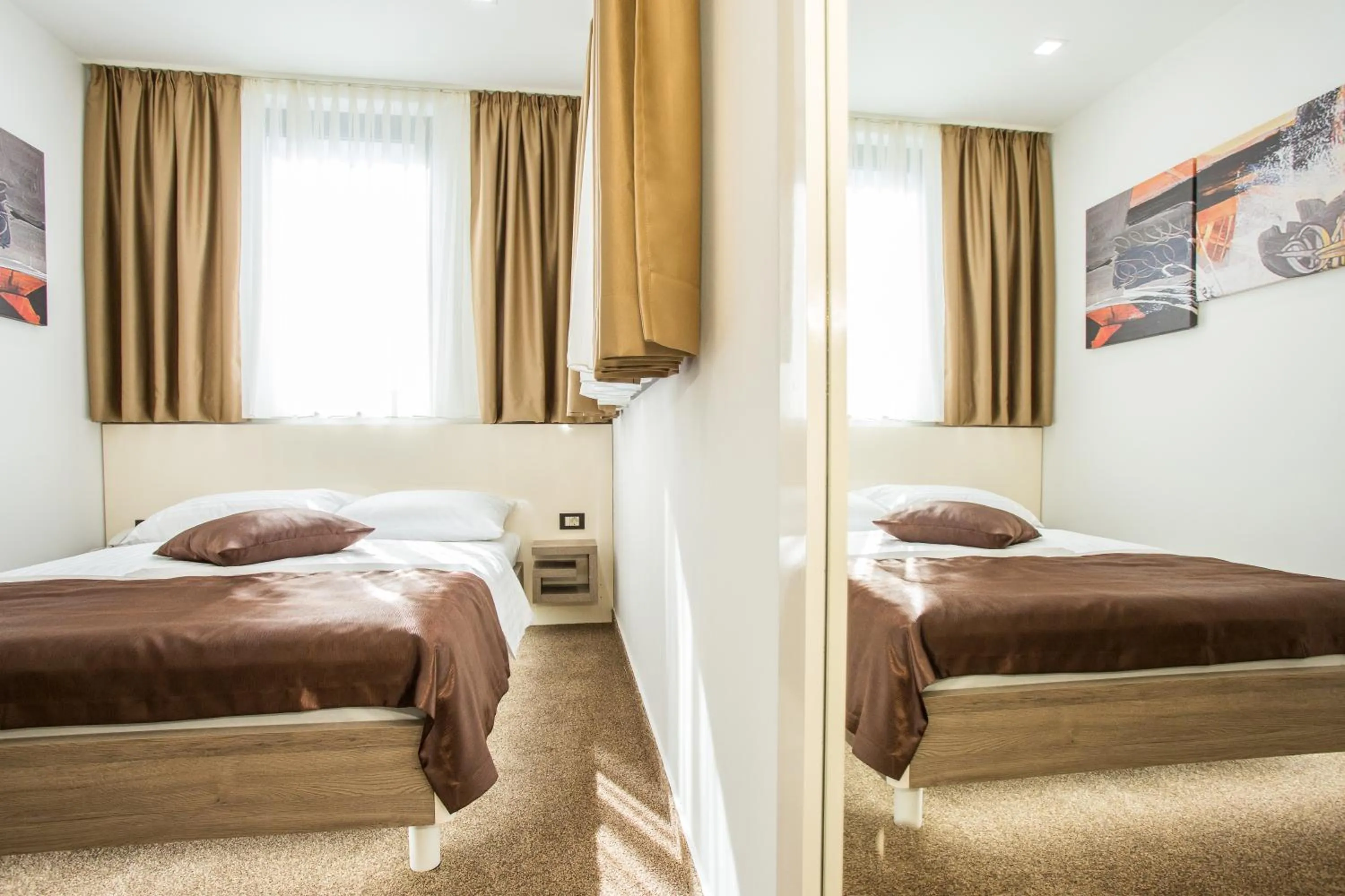 Bed in The Hotel National