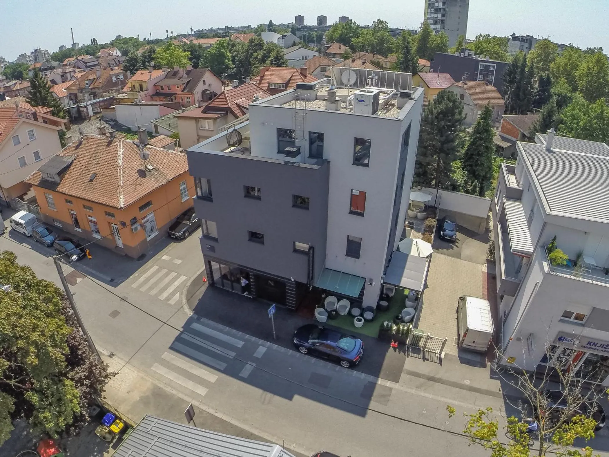 Bird's eye view in The Hotel National