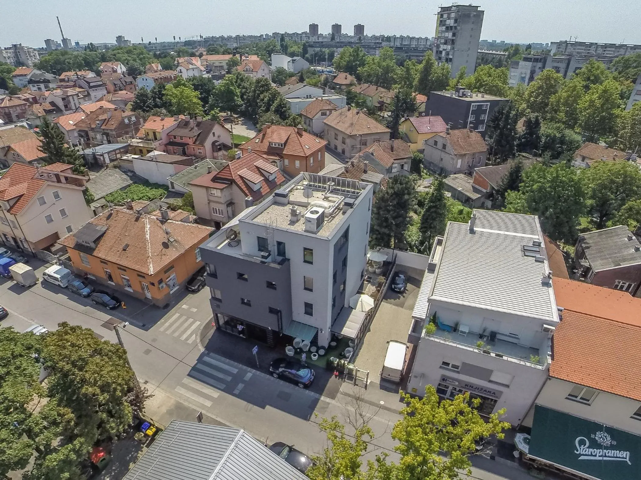 Bird's eye view in The Hotel National