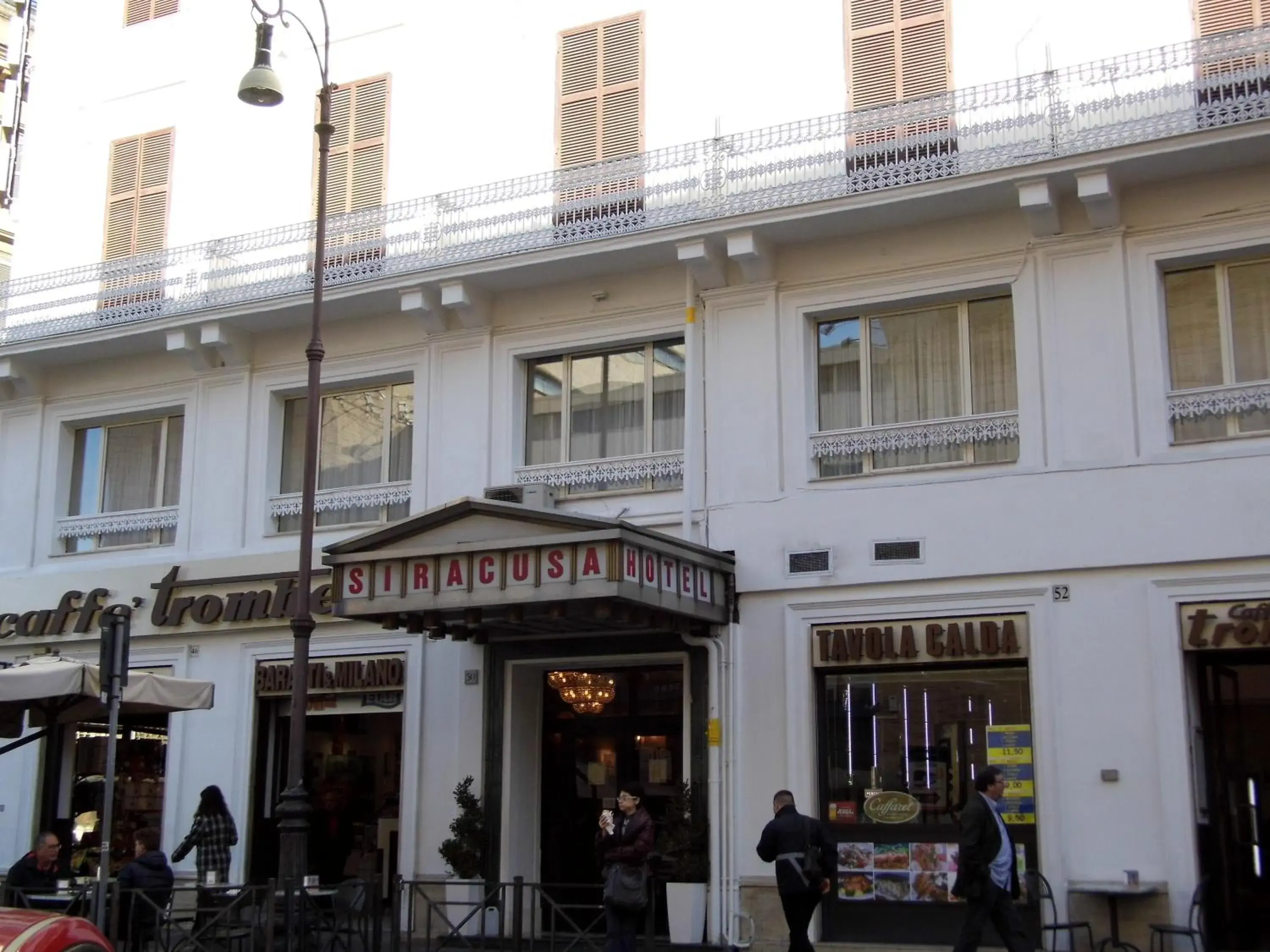 Facade/entrance in Raeli Hotel Siracusa Facade/entrance in Raeli Hotel Siracusa