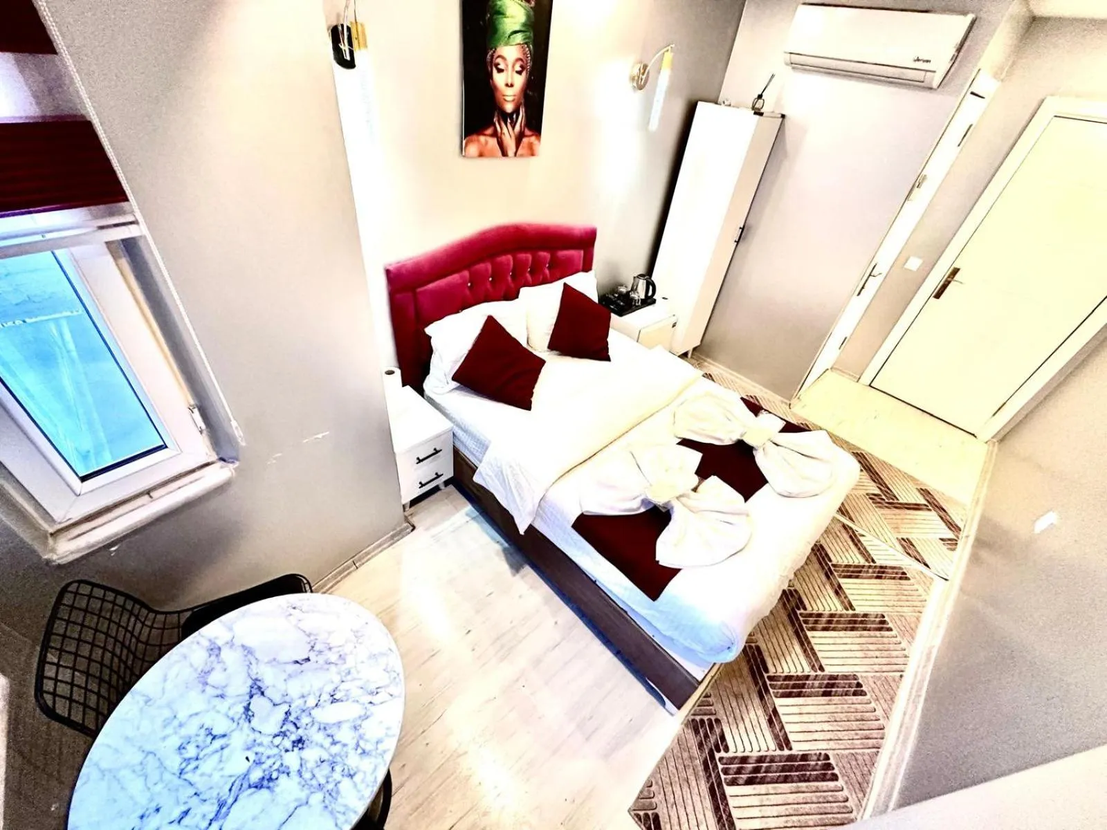 Bed in Taksim Luxury Capital Hotel