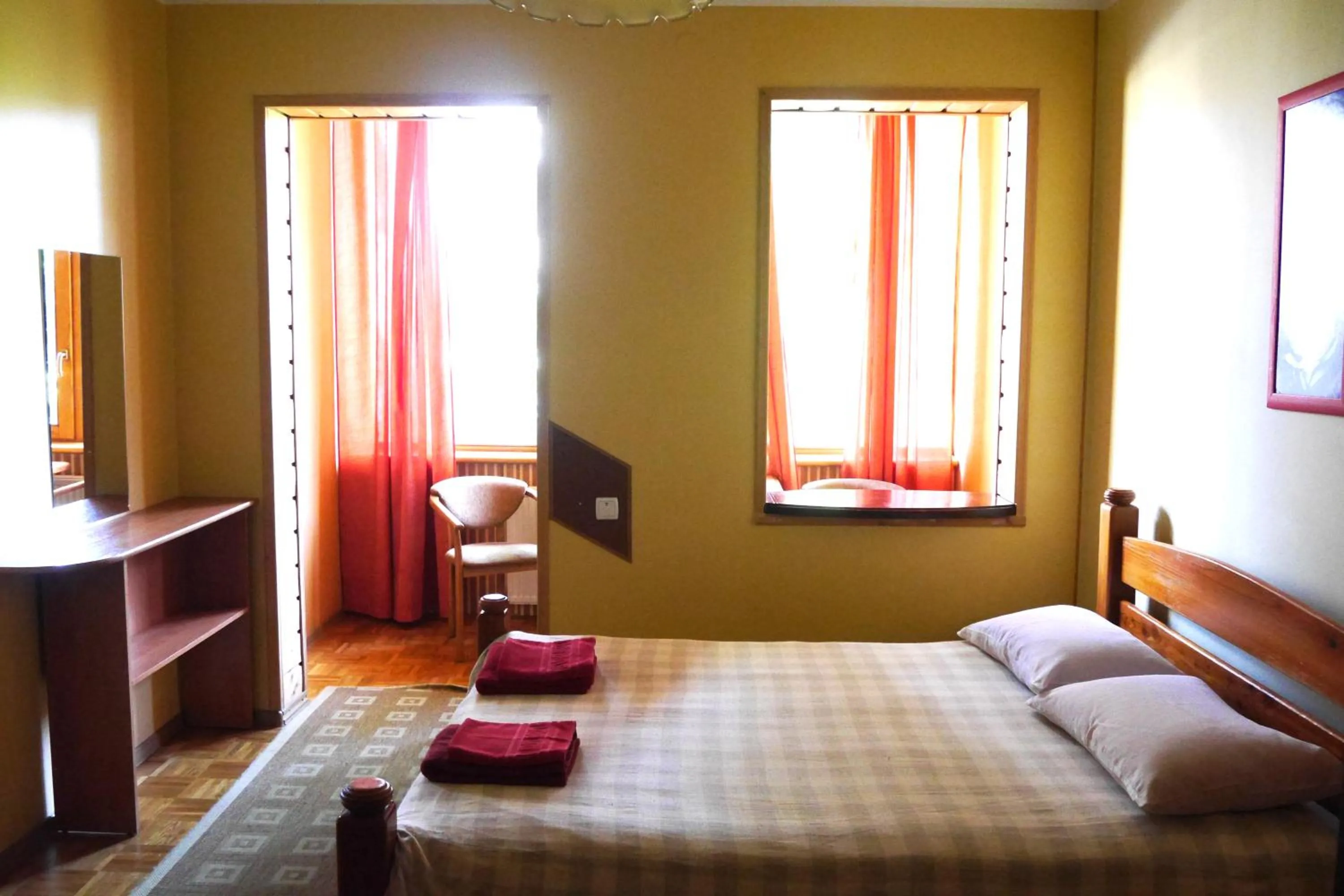 Bedroom, Bed in Malvy hotel