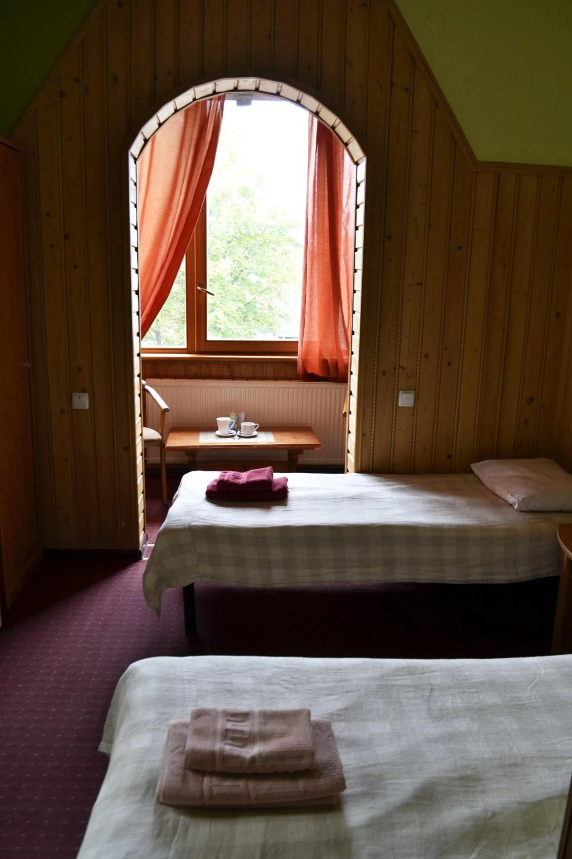 Bed in Malvy hotel