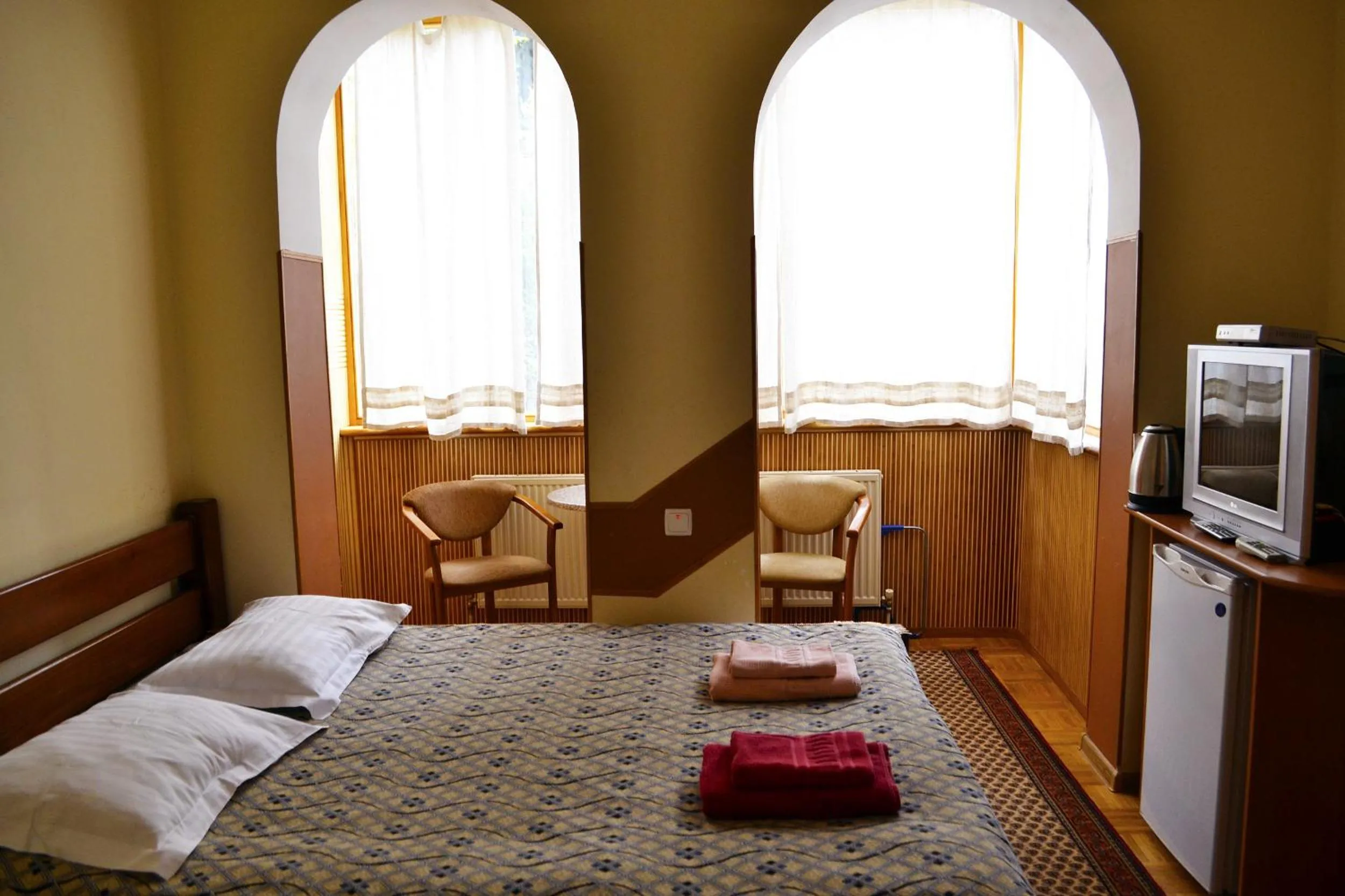 Bed in Malvy hotel