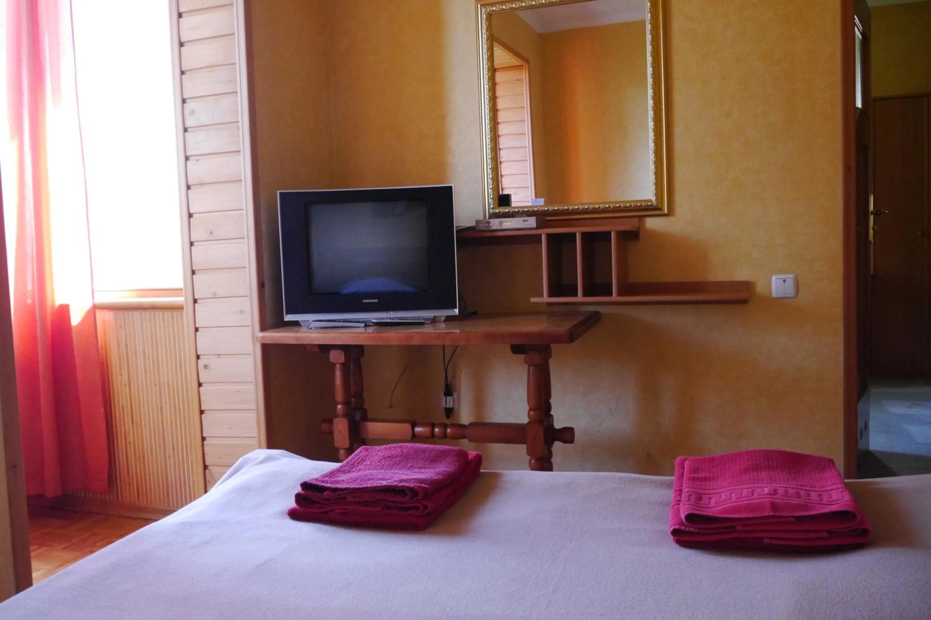 Decorative detail, Bed in Malvy hotel