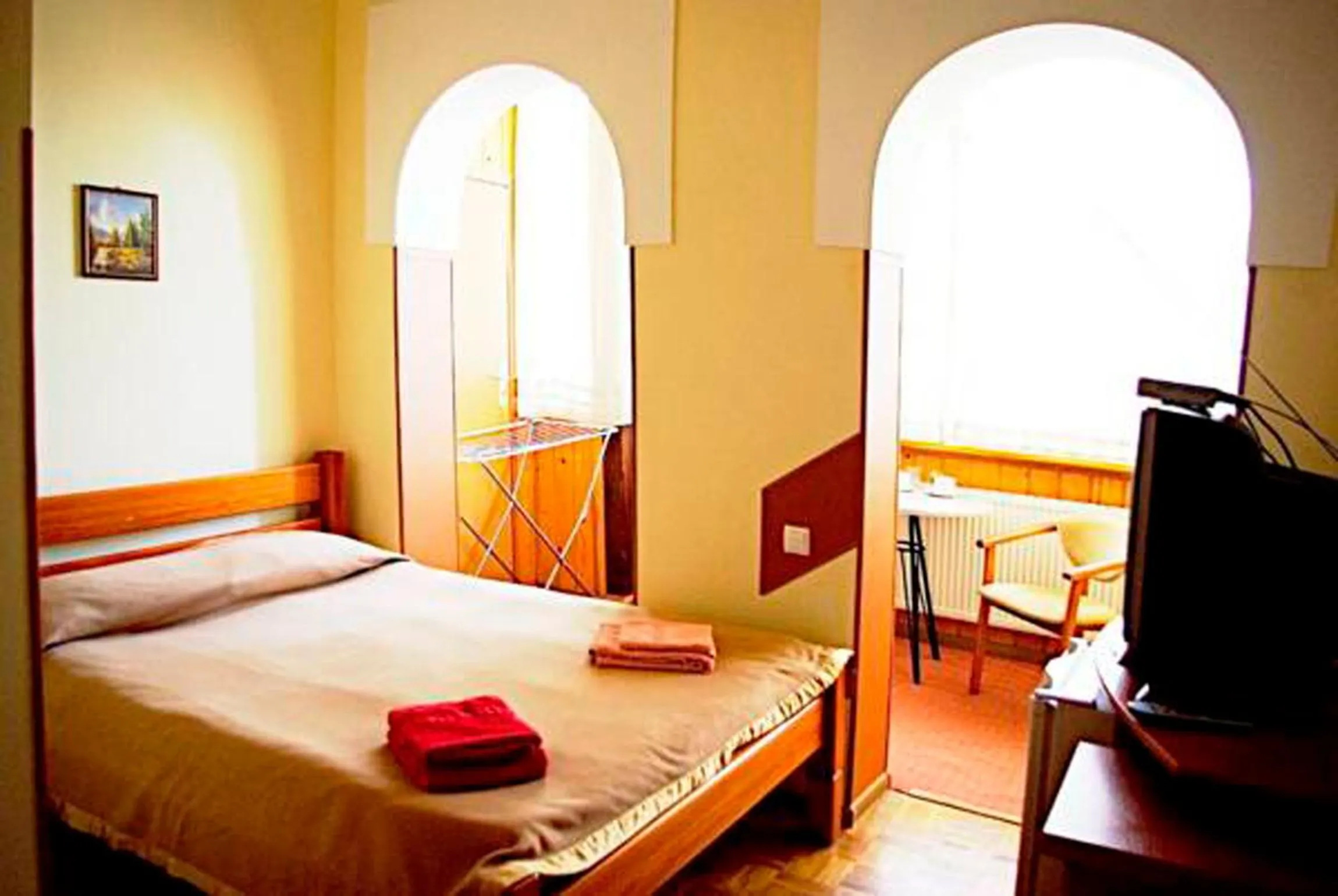 Bed in Malvy hotel