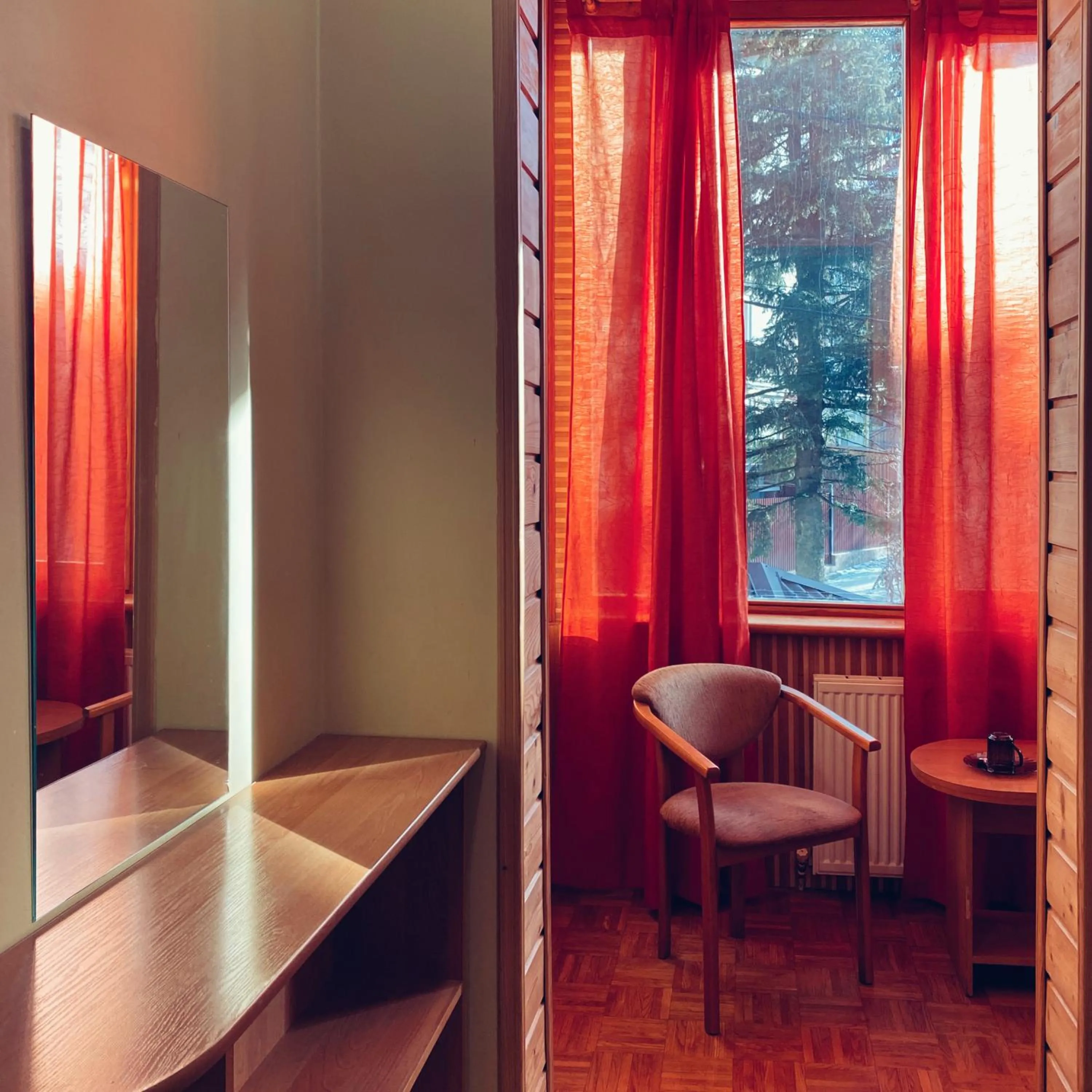 Seating area in Malvy hotel