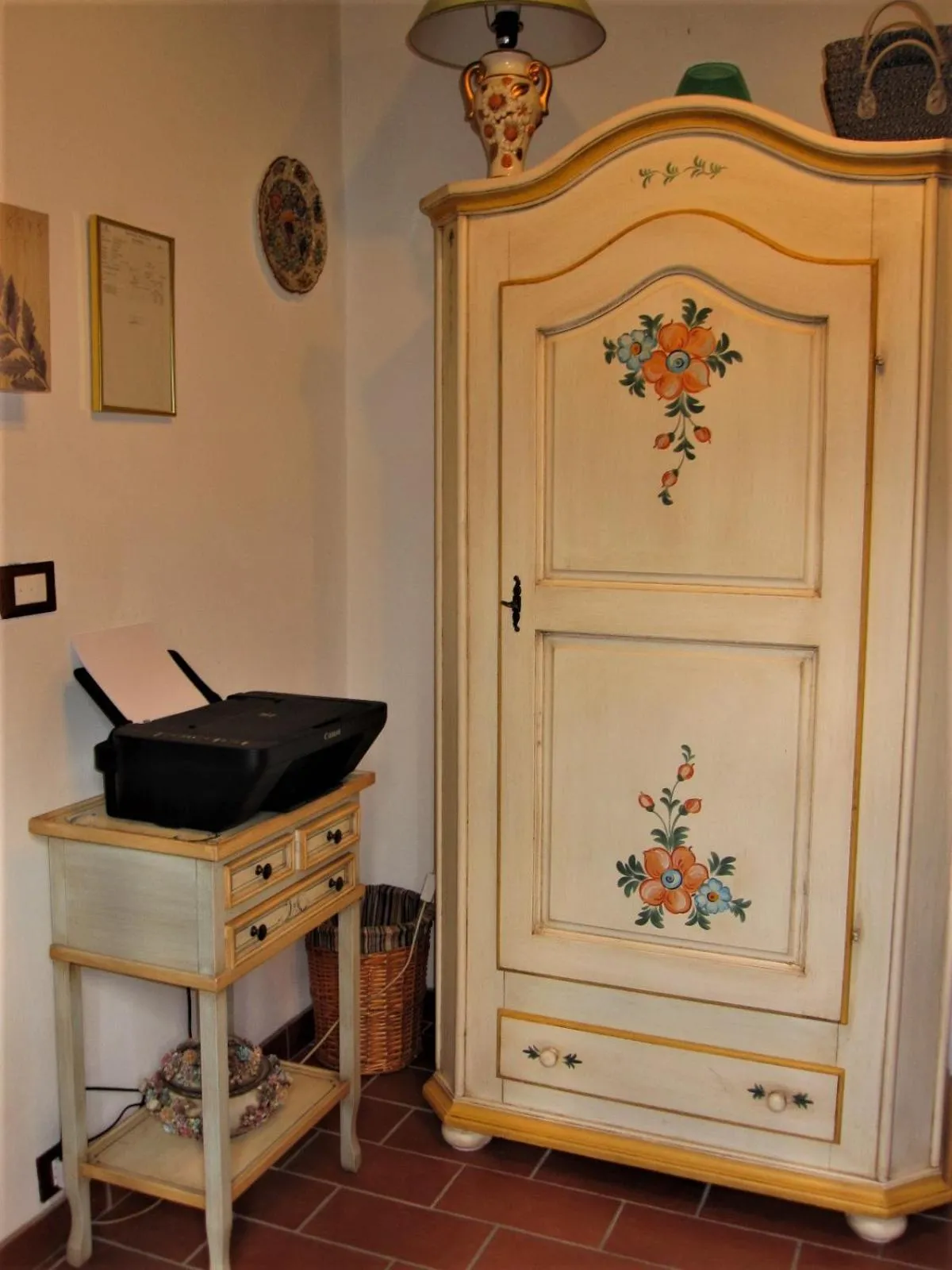 Lobby or reception in La Pietra Rara B&B