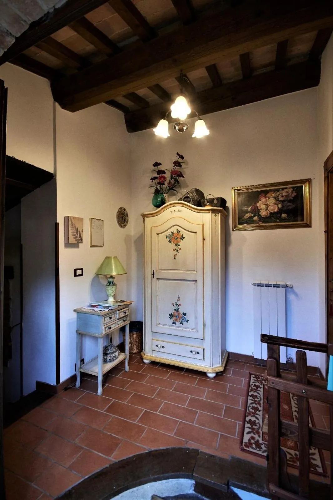Lobby or reception in La Pietra Rara B&B