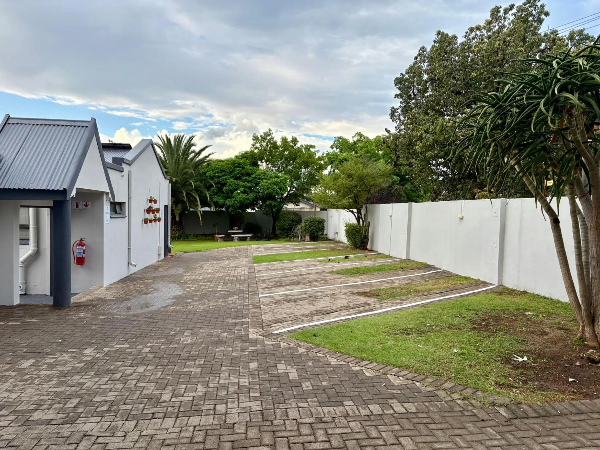Garden in The Suburban Guest House