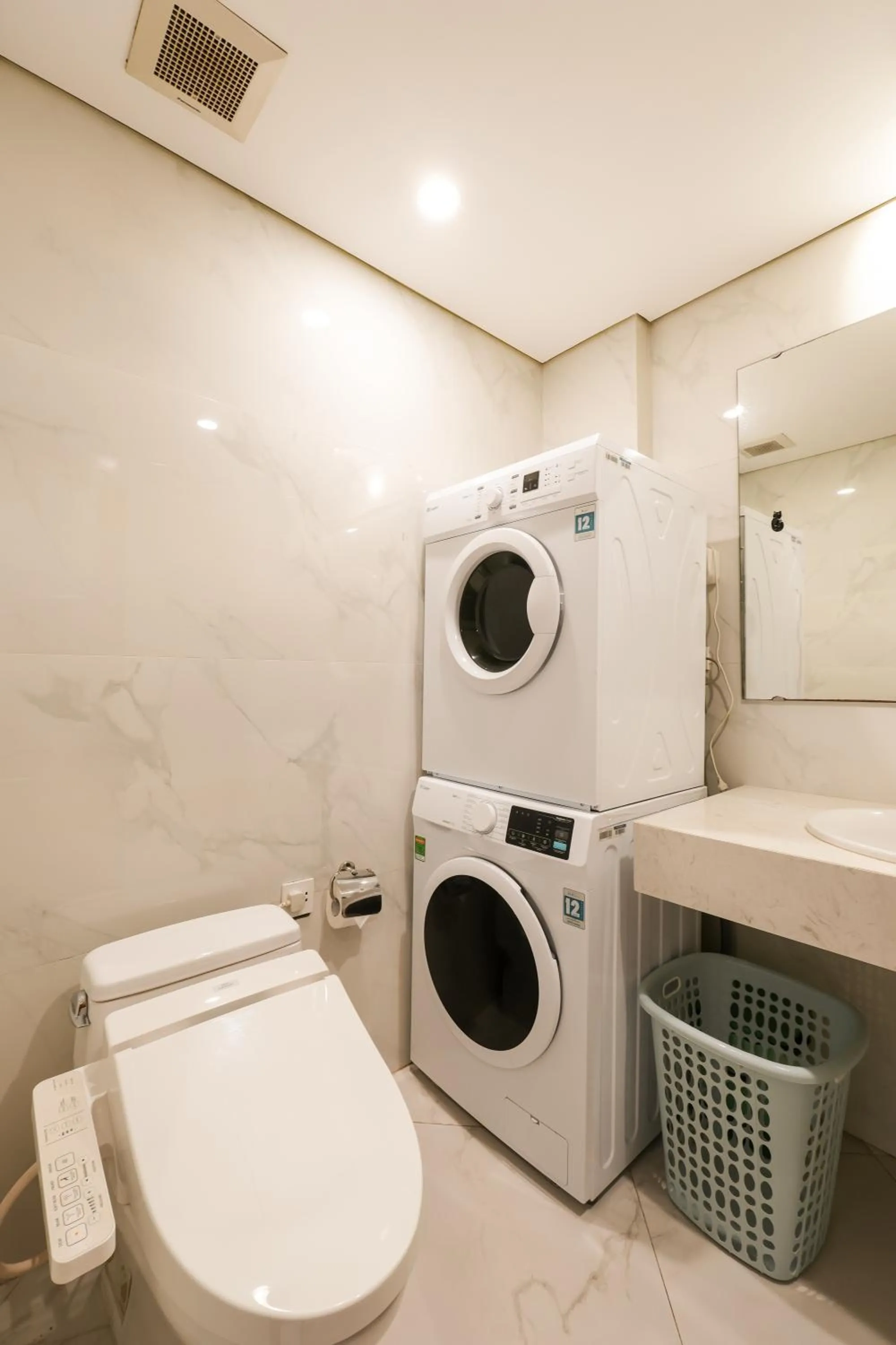 Bathroom in NINE HOUSING 68 Kim Ma Thuong