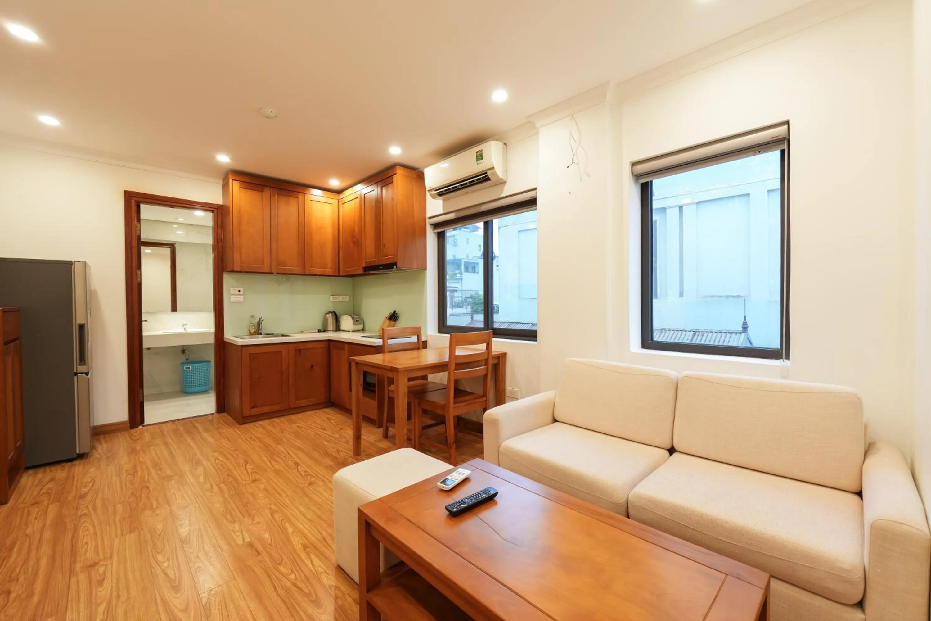 Living room in NINE HOUSING 68 Kim Ma Thuong