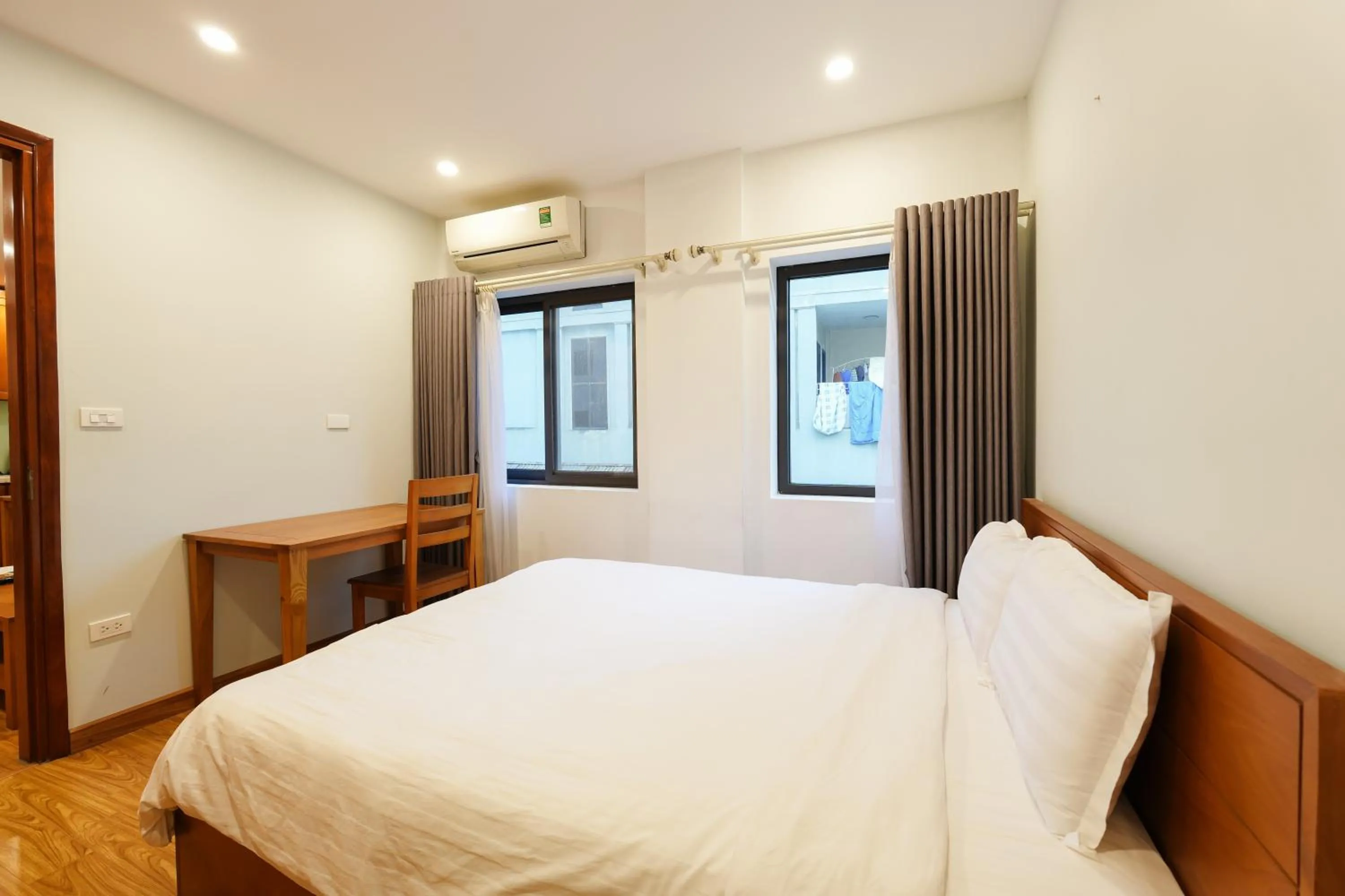Bed in NINE HOUSING 68 Kim Ma Thuong